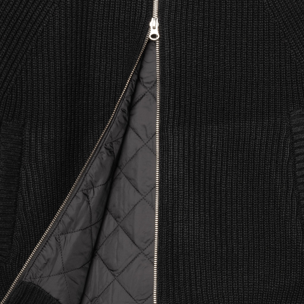 Carhartt WIP Banley Sweater Jacket - Black