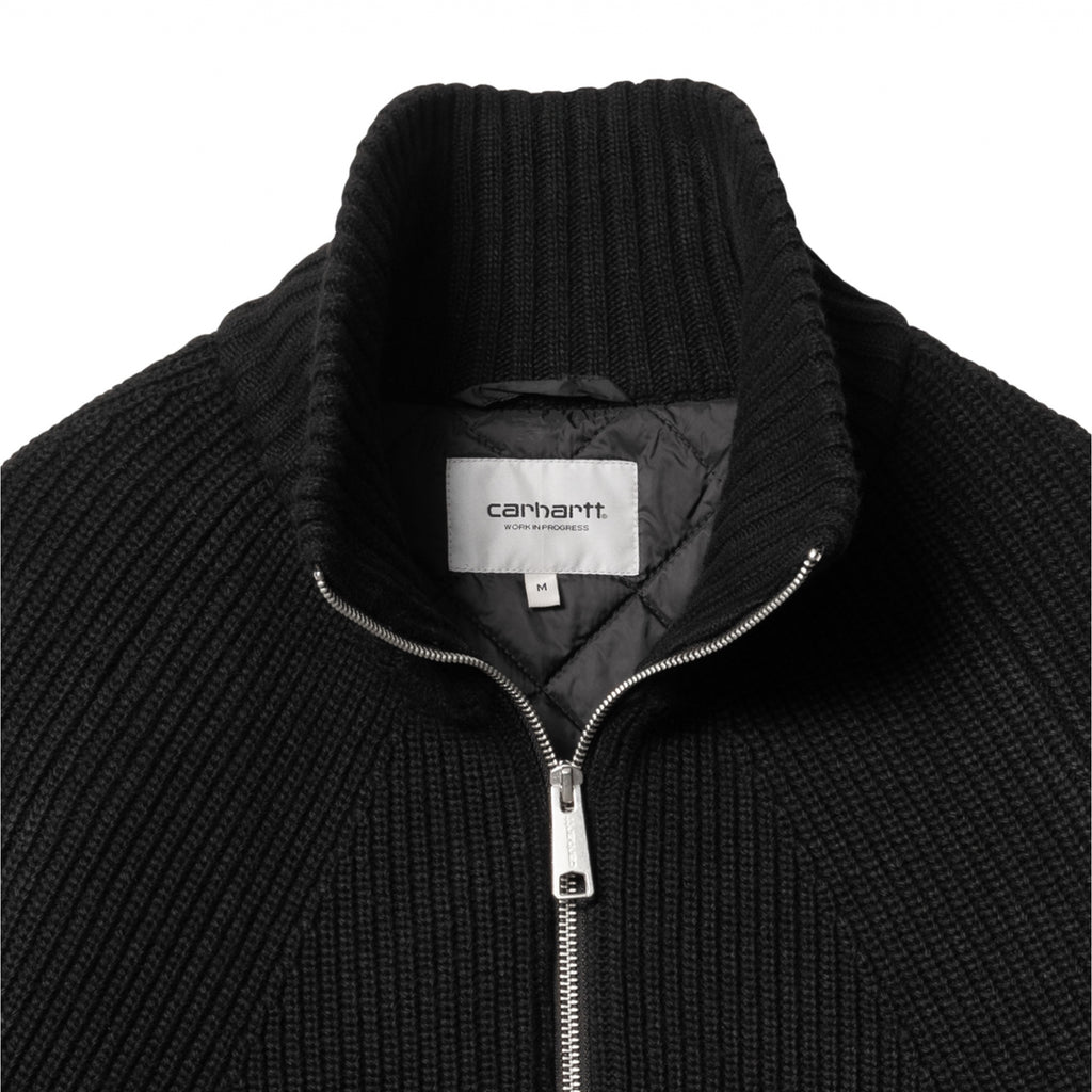 Carhartt WIP Banley Sweater Jacket - Black