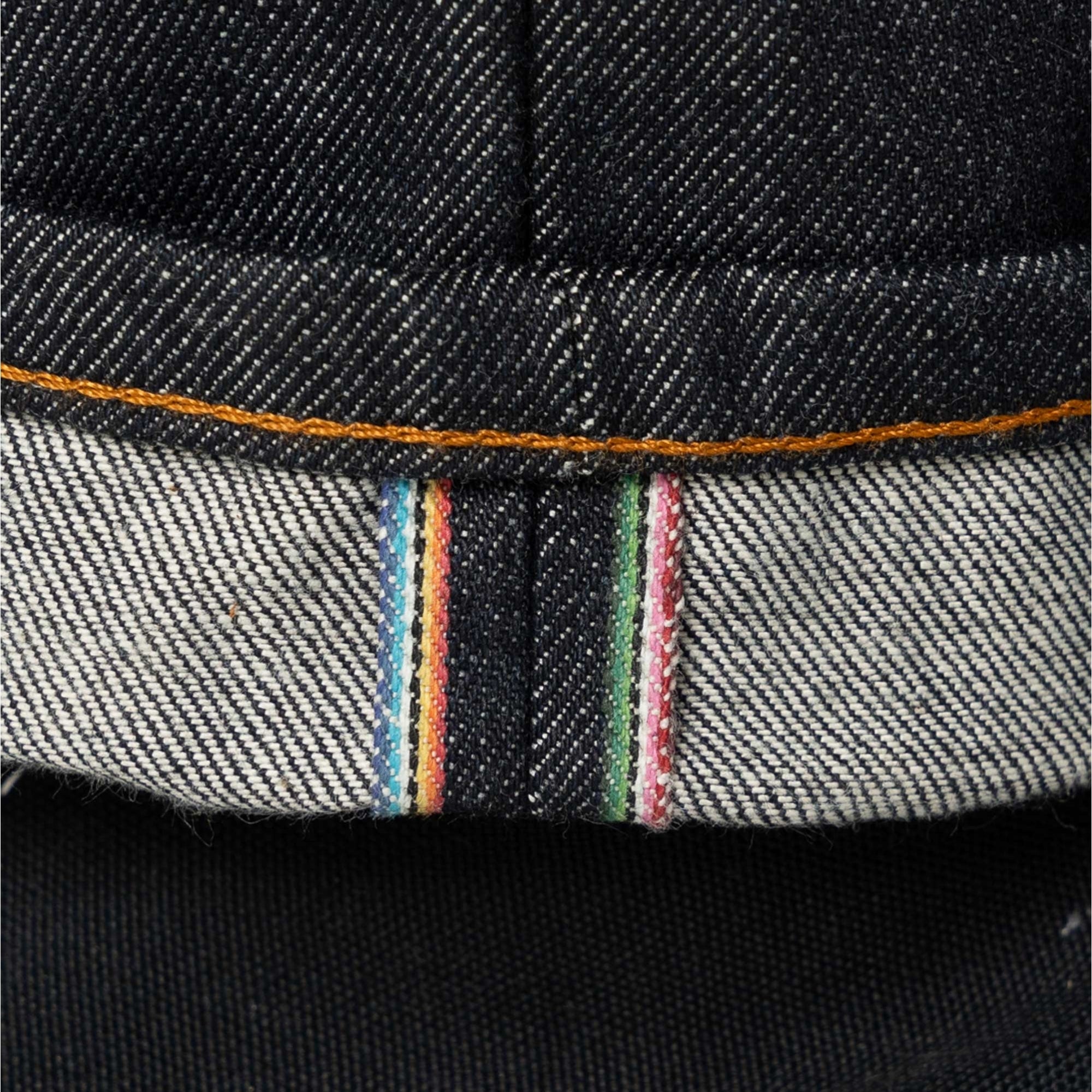 Naked and Famous Denim Weird Guy Dia De Los Muertos Selvedge - Indigo