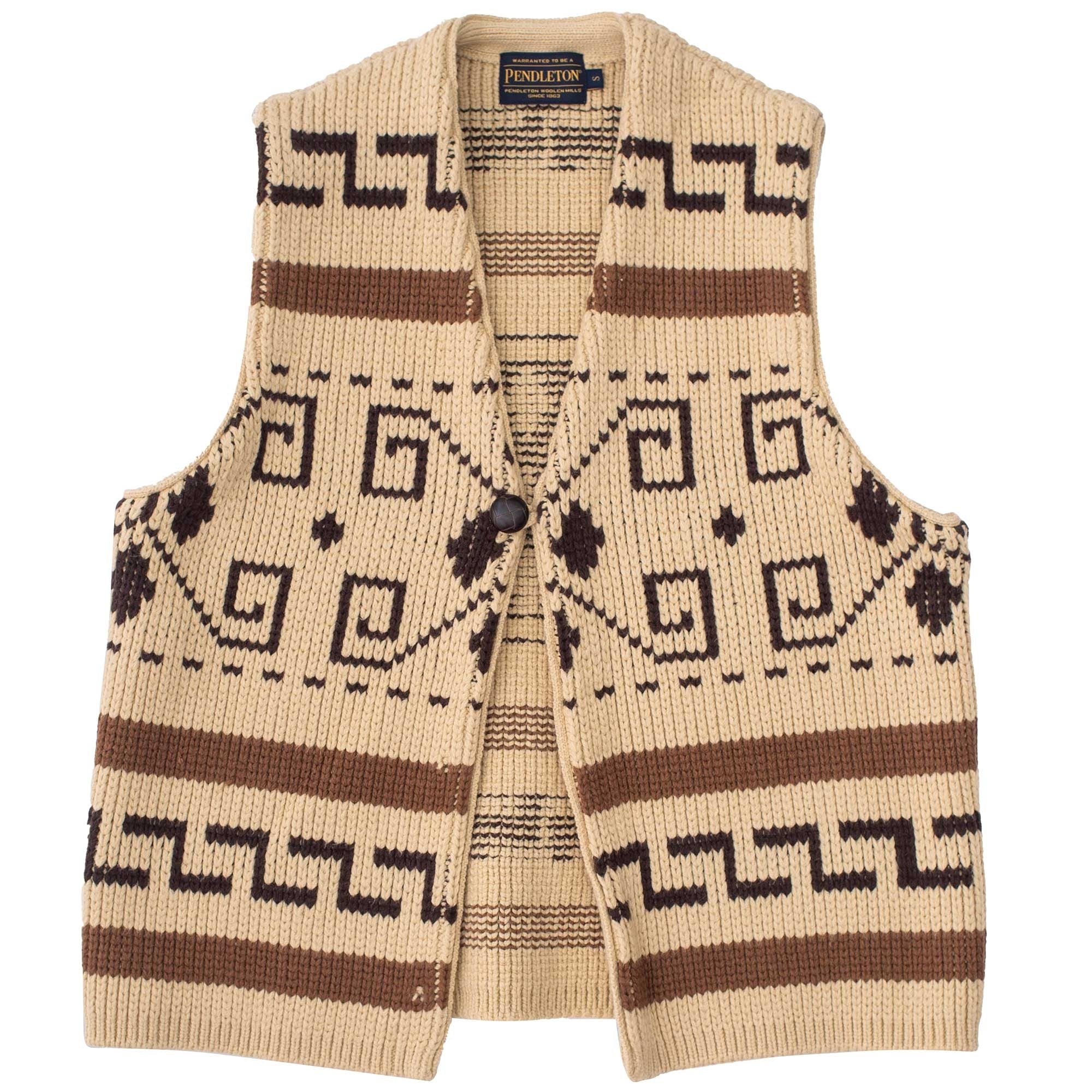 Pendleton Woolen Mills Westerly Vest - Ecru