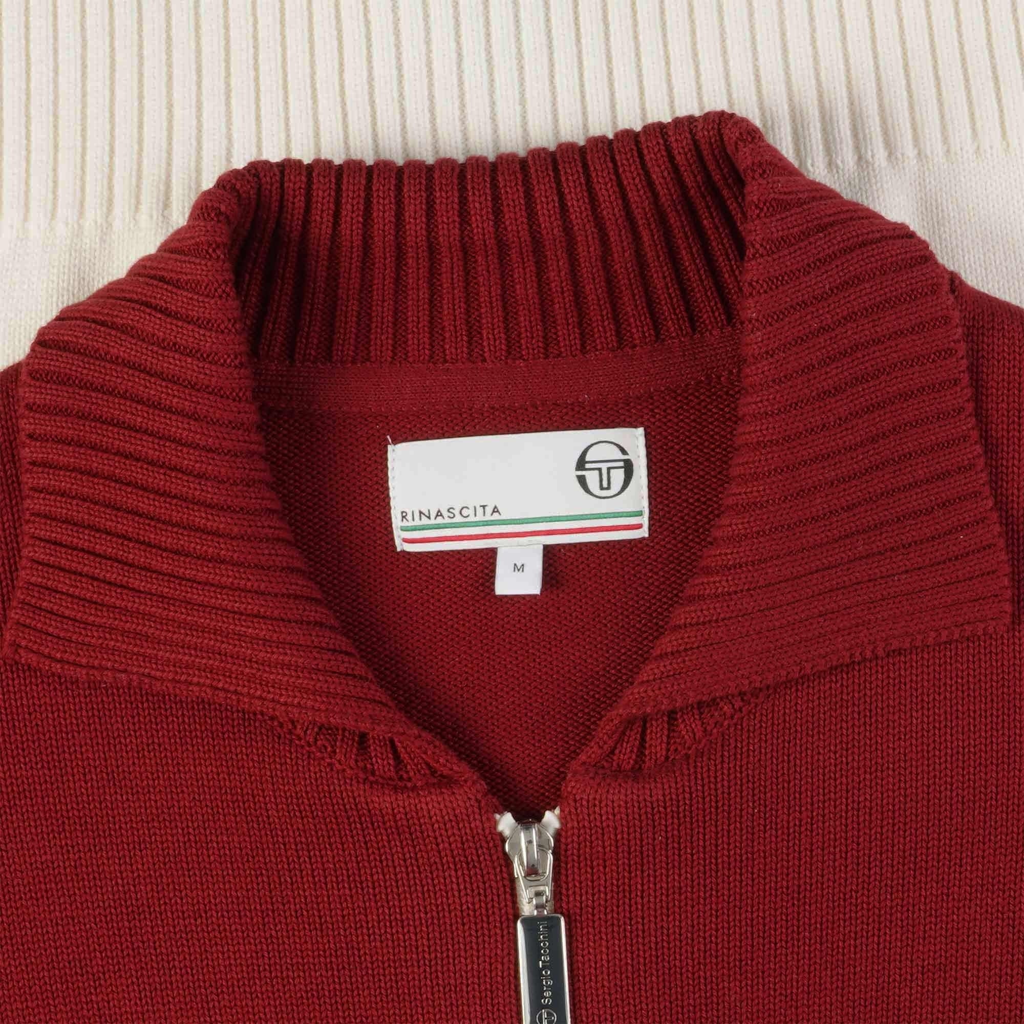 x Stuarts Donato Knitted Track Top - Buttercream