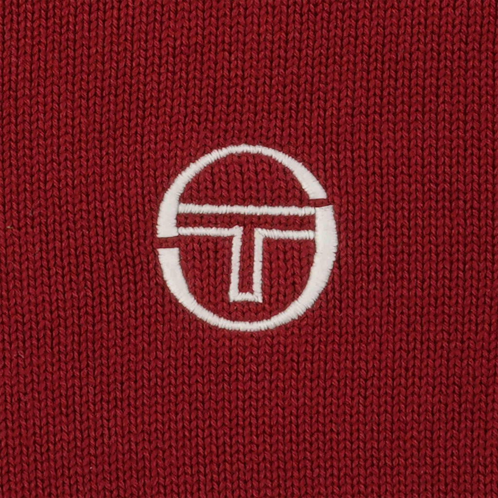 x Stuarts Donato Knitted Track Top - Buttercream