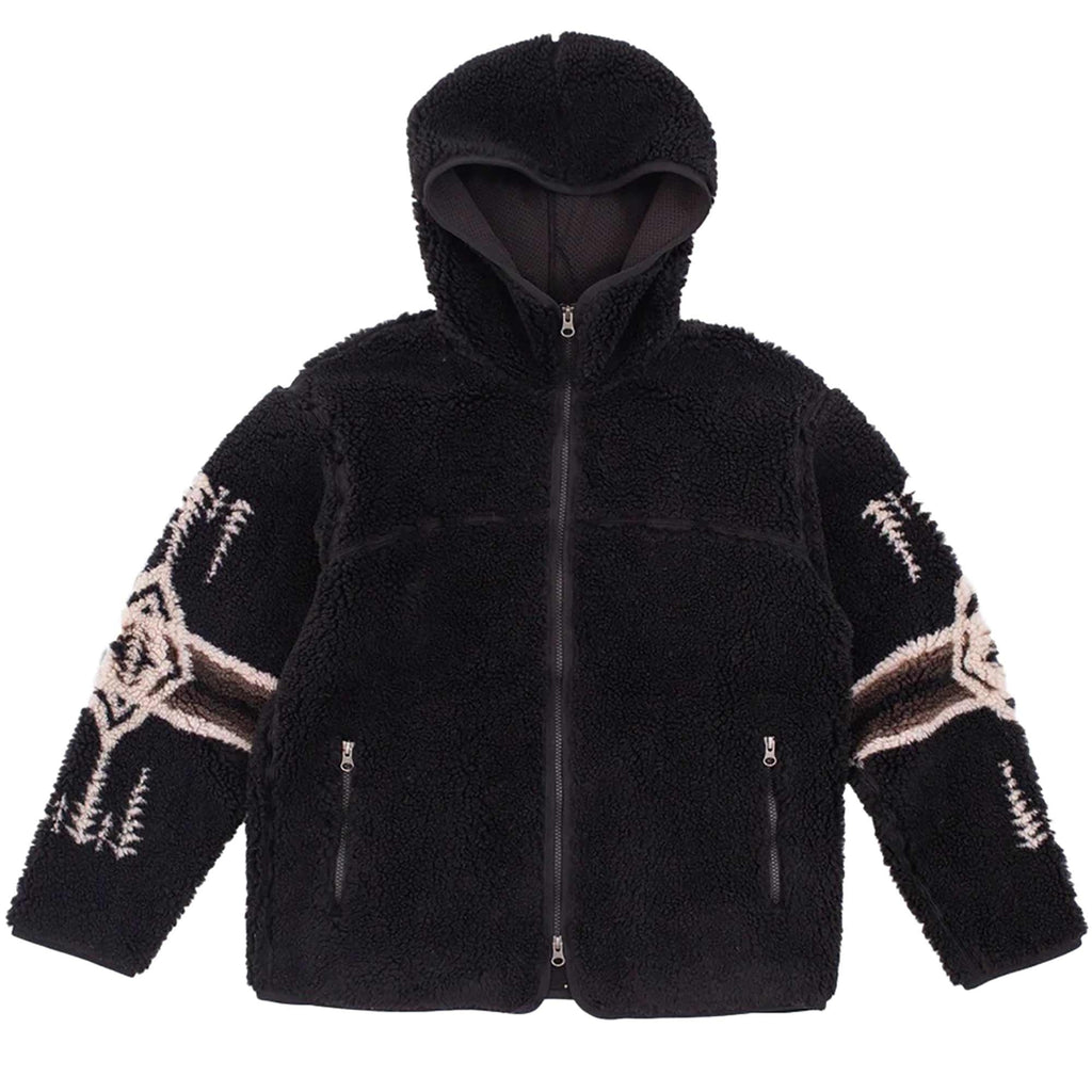 Pendleton Woolen Mills Fleece Zip Hoodie - Black