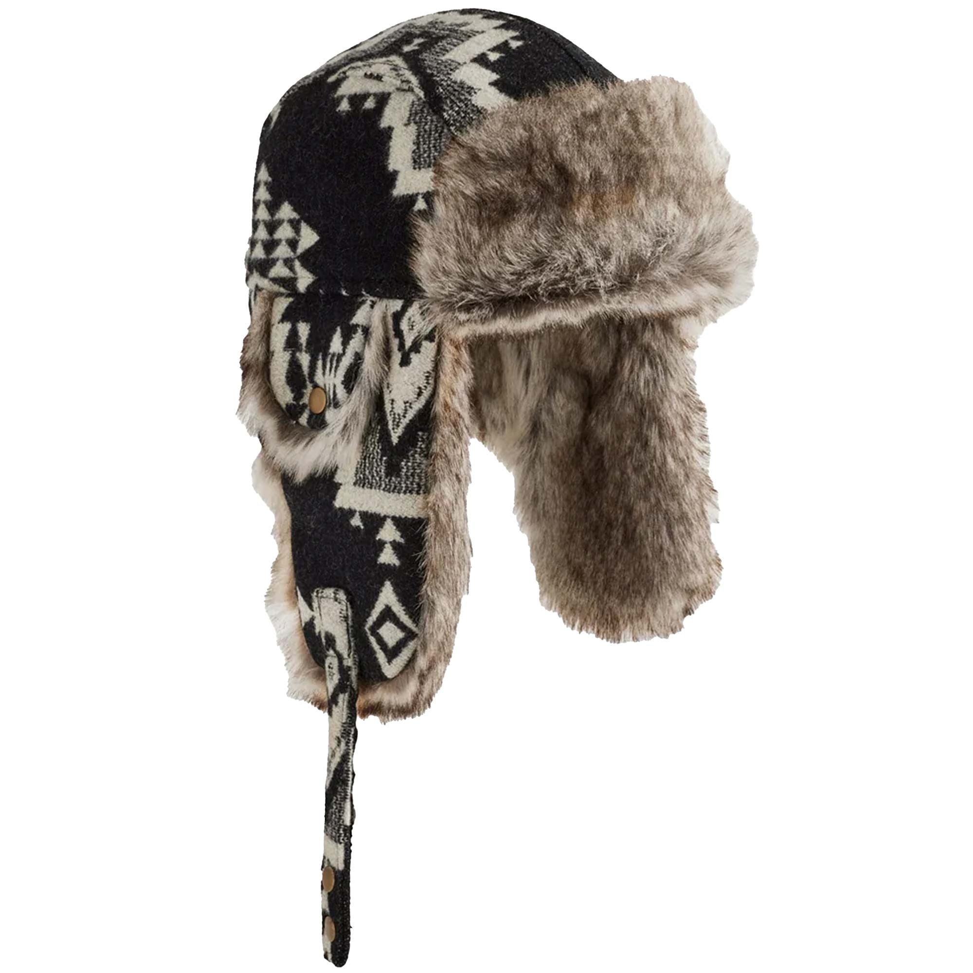 Pendleton Woolen Mills Trapper Hat - Rock Point Black