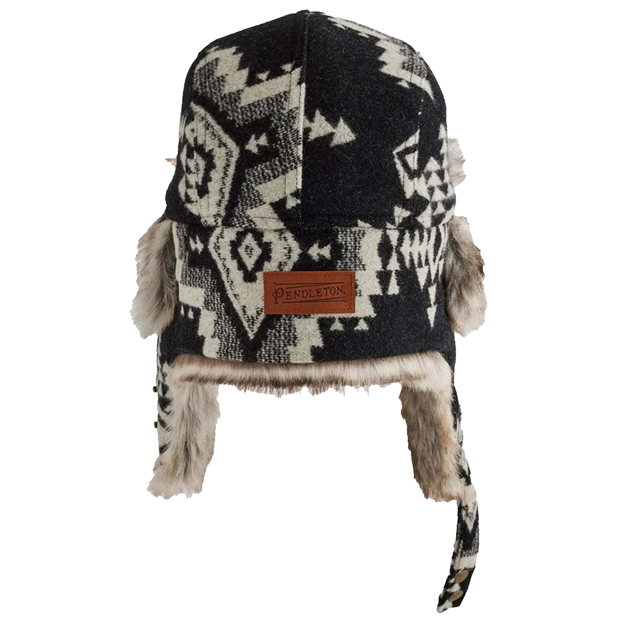 Pendleton Woolen Mills Trapper Hat - Rock Point Black