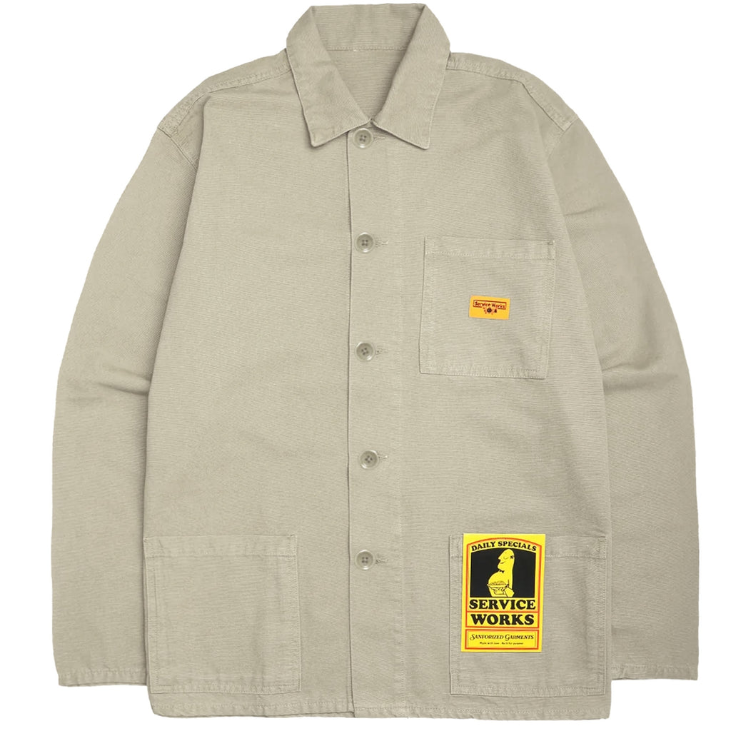 Service Works Classic Coverall Jacket - Stone