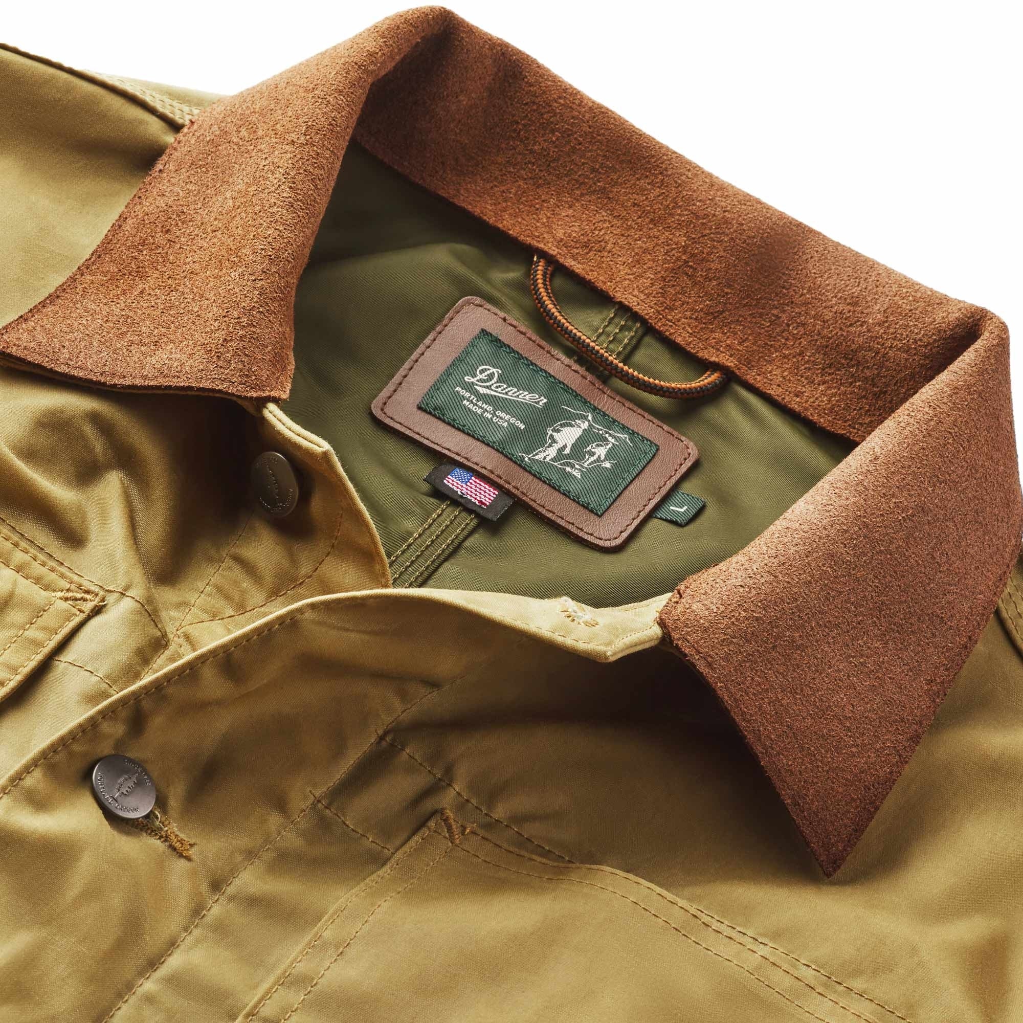 Danner Shipyard Waxed Canvas Jacket - Tan/Bison