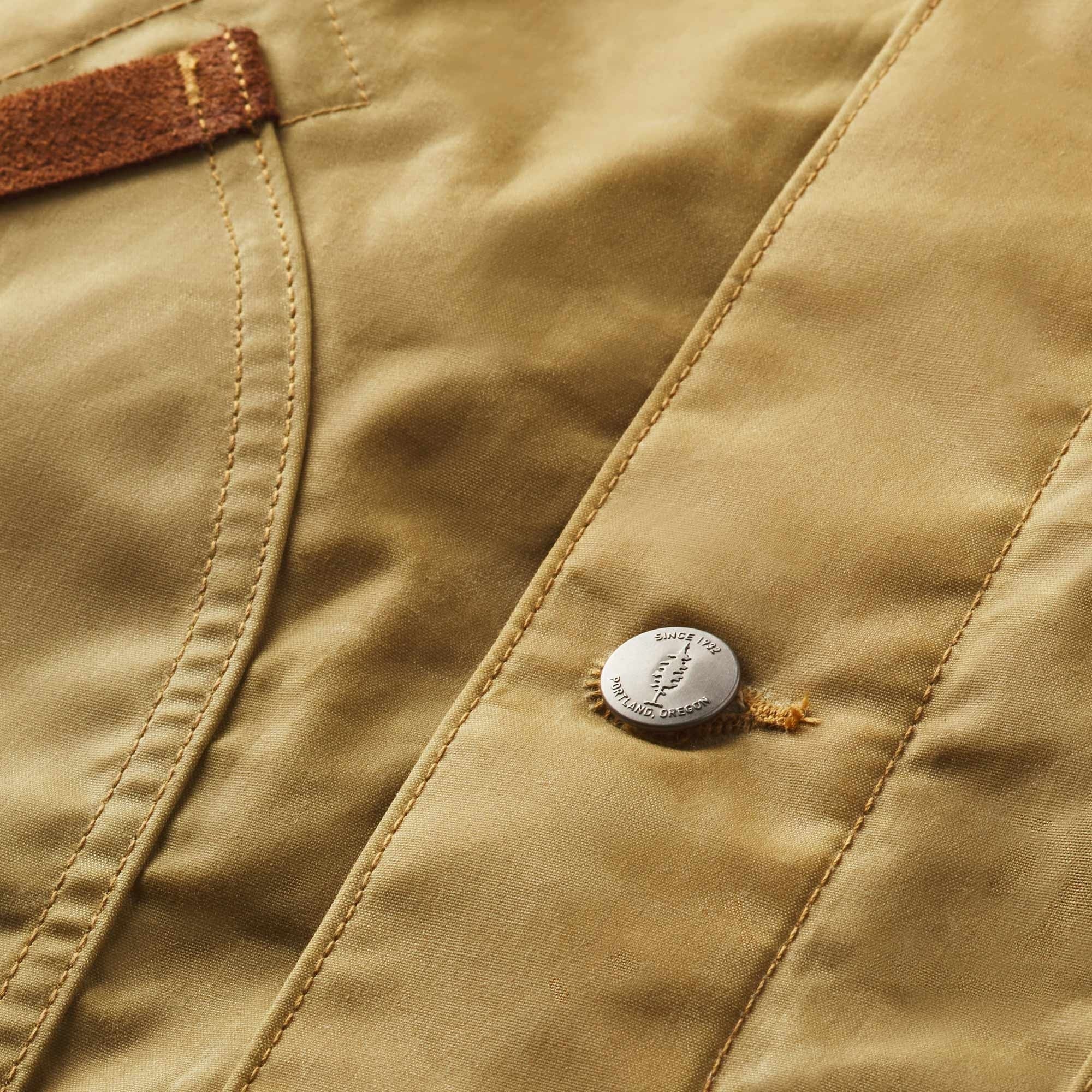 Danner Shipyard Waxed Canvas Jacket - Tan/Bison