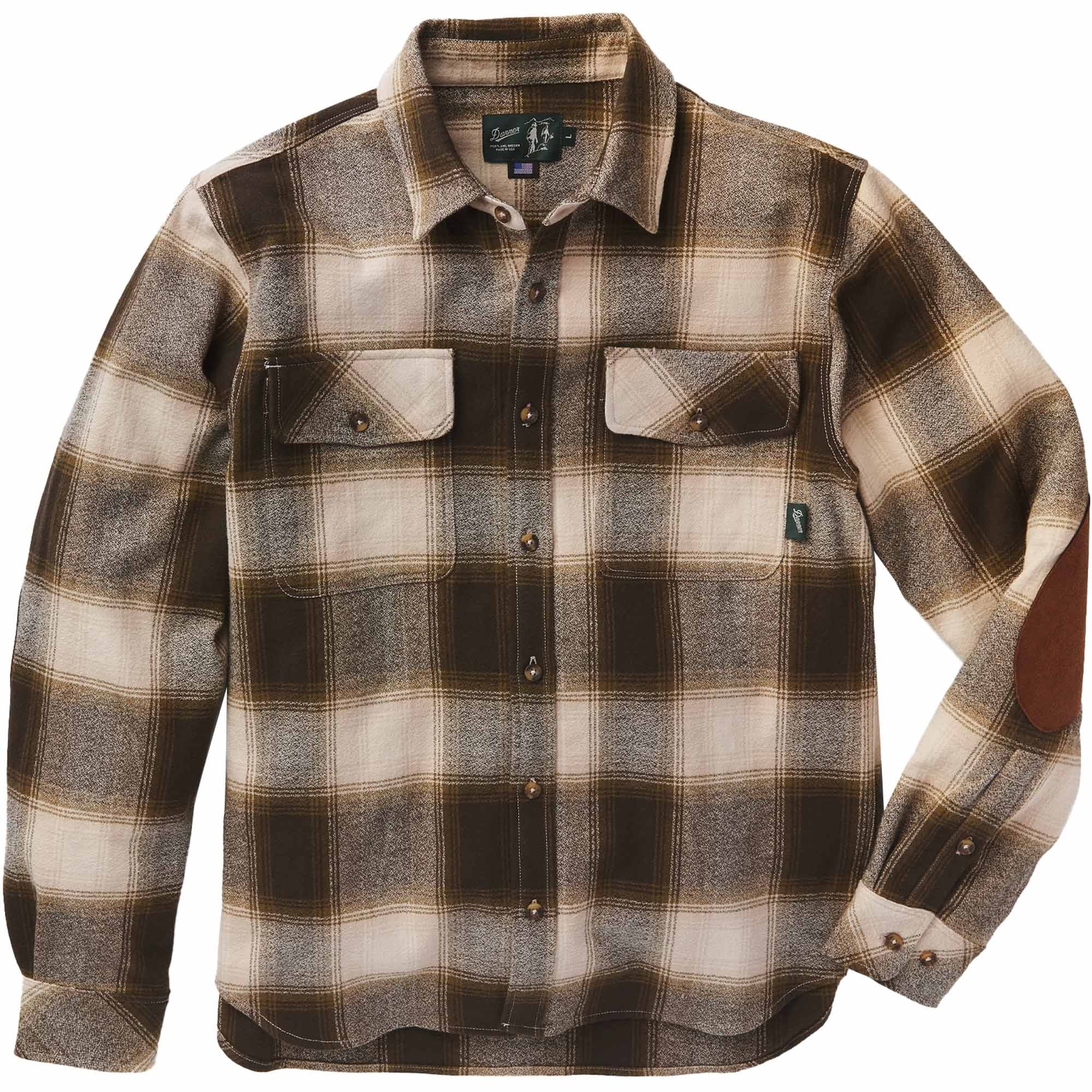 Danner Cedar Mill Cotton Flannel Shirt - Earth
