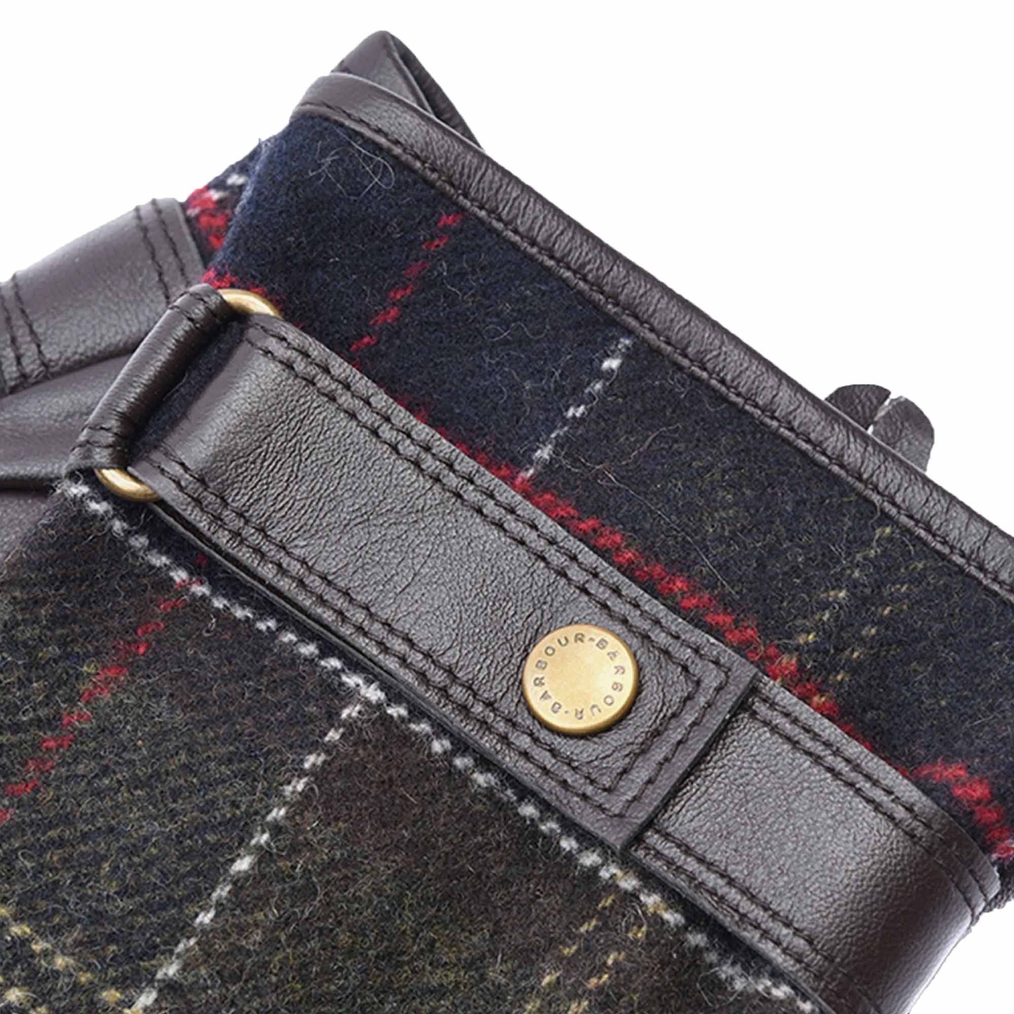 Barbour Newbrough Tartan Gloves - Tartan