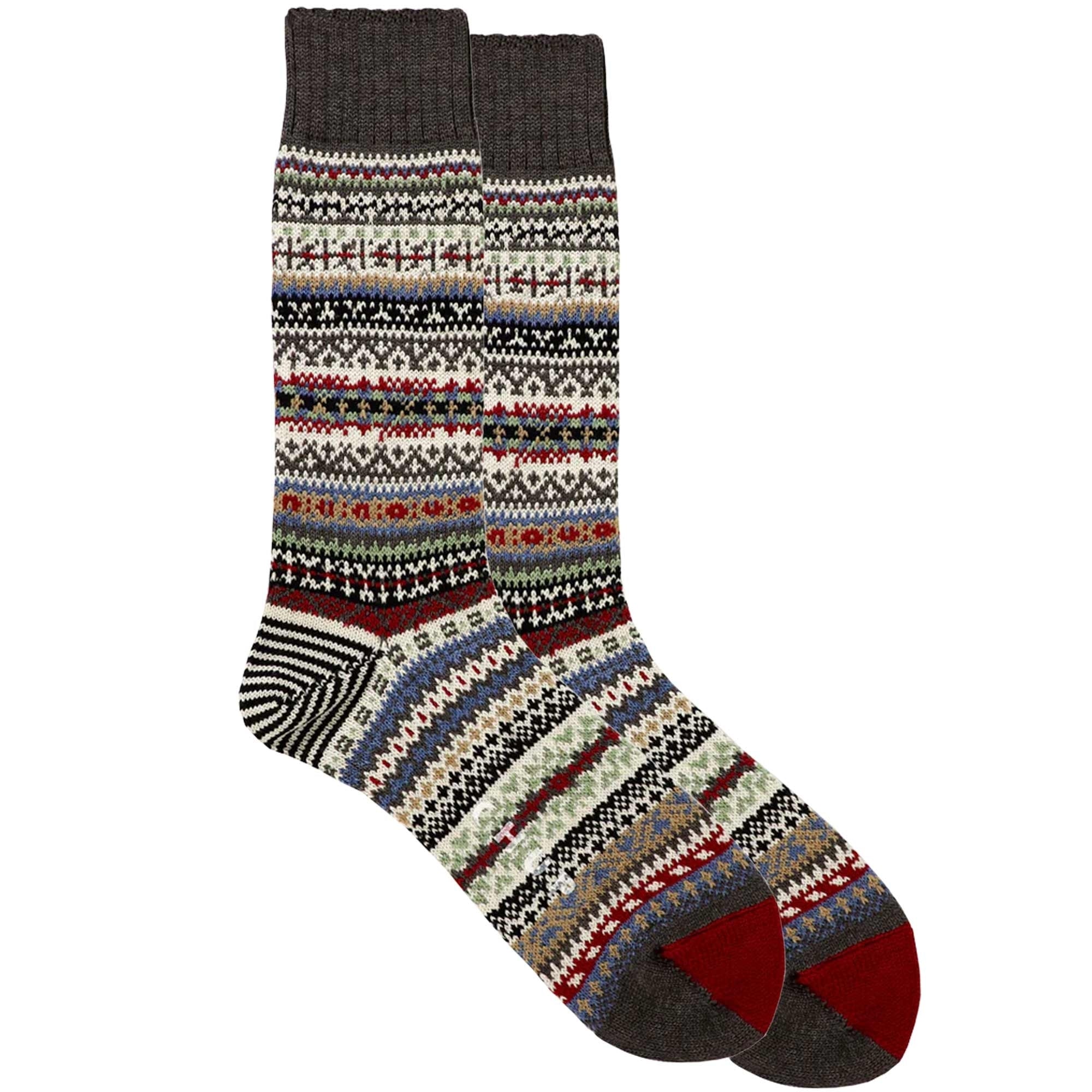 Chup Socks Happy Holidays Socks - Ash