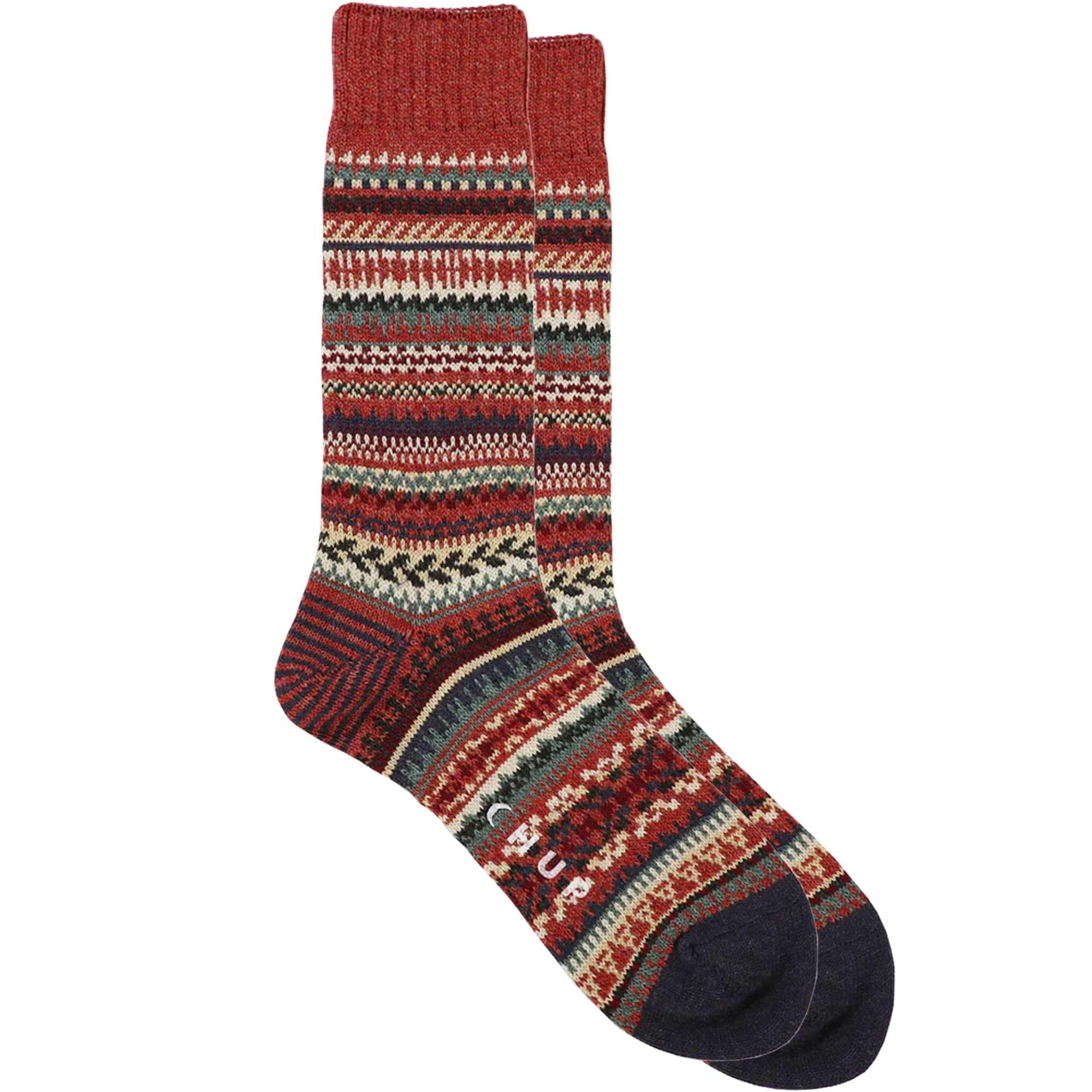 Chup Socks Stratum Socks - Brick