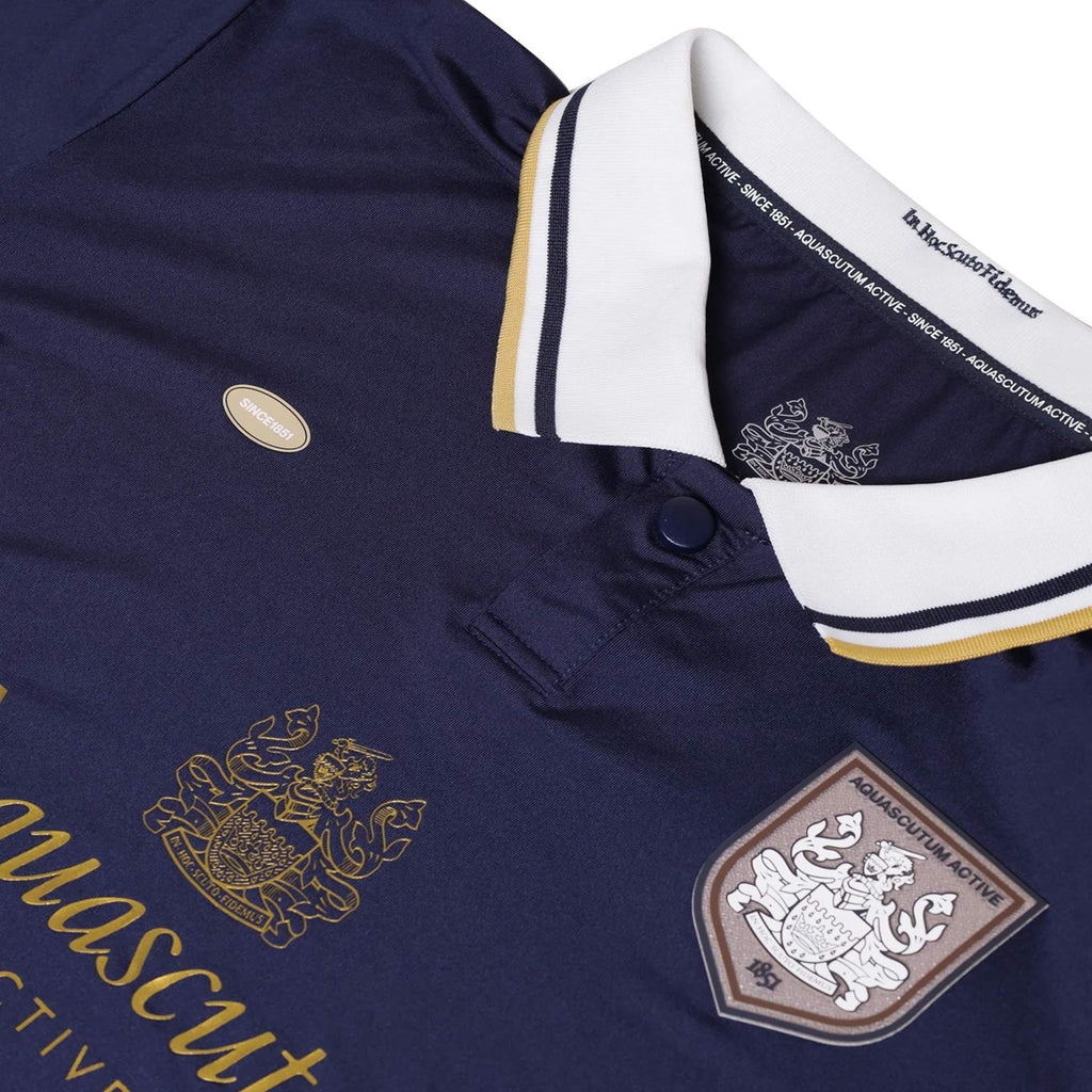 Aquascutum Since 1851 Home Football Shirt - Navy