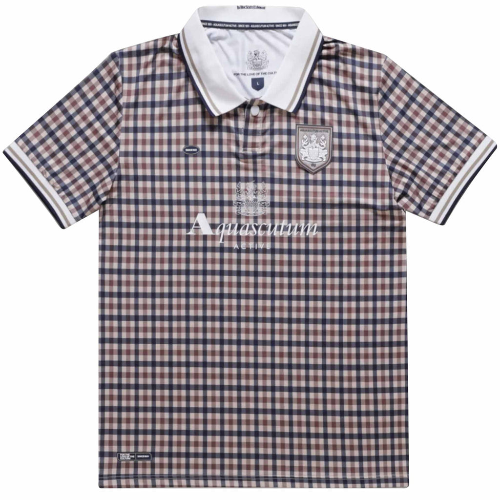 Aquascutum Since 1851 Away Football Shirt - Club Check