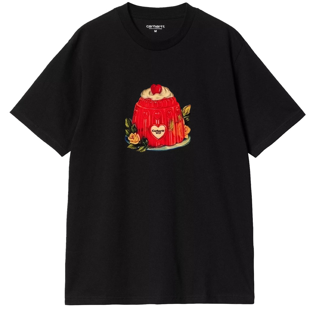 Carhartt WIP Short Sleeve Pudding T-Shirt - Black