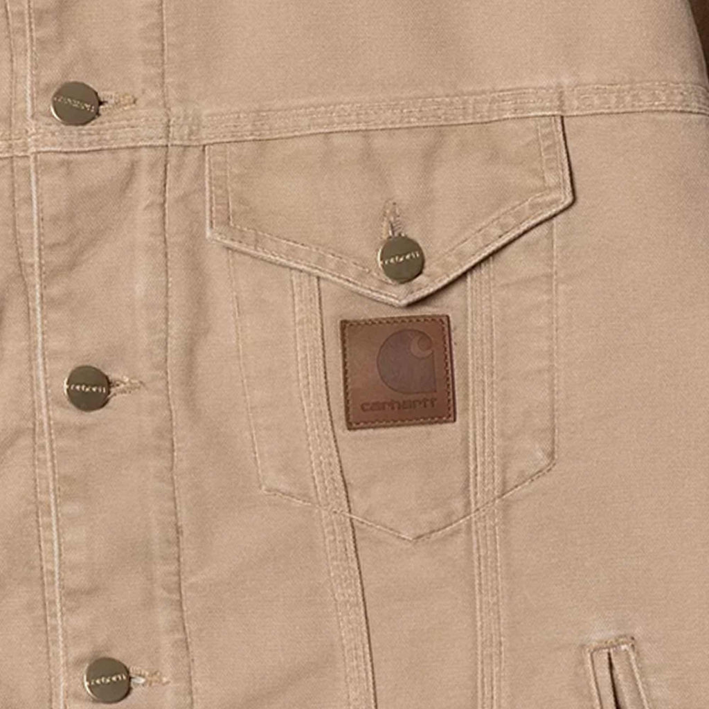 Carhartt WIP Dayton Trucker Jacket - Dusty Brown