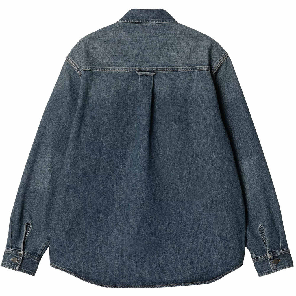 Carhartt WIP Lincoln Shirt Jac - Blue Worn