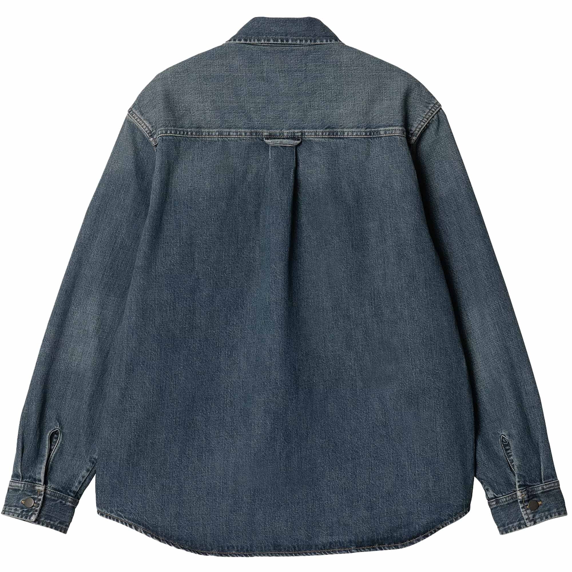 Carhartt WIP Lincoln Shirt Jac - Blue Worn