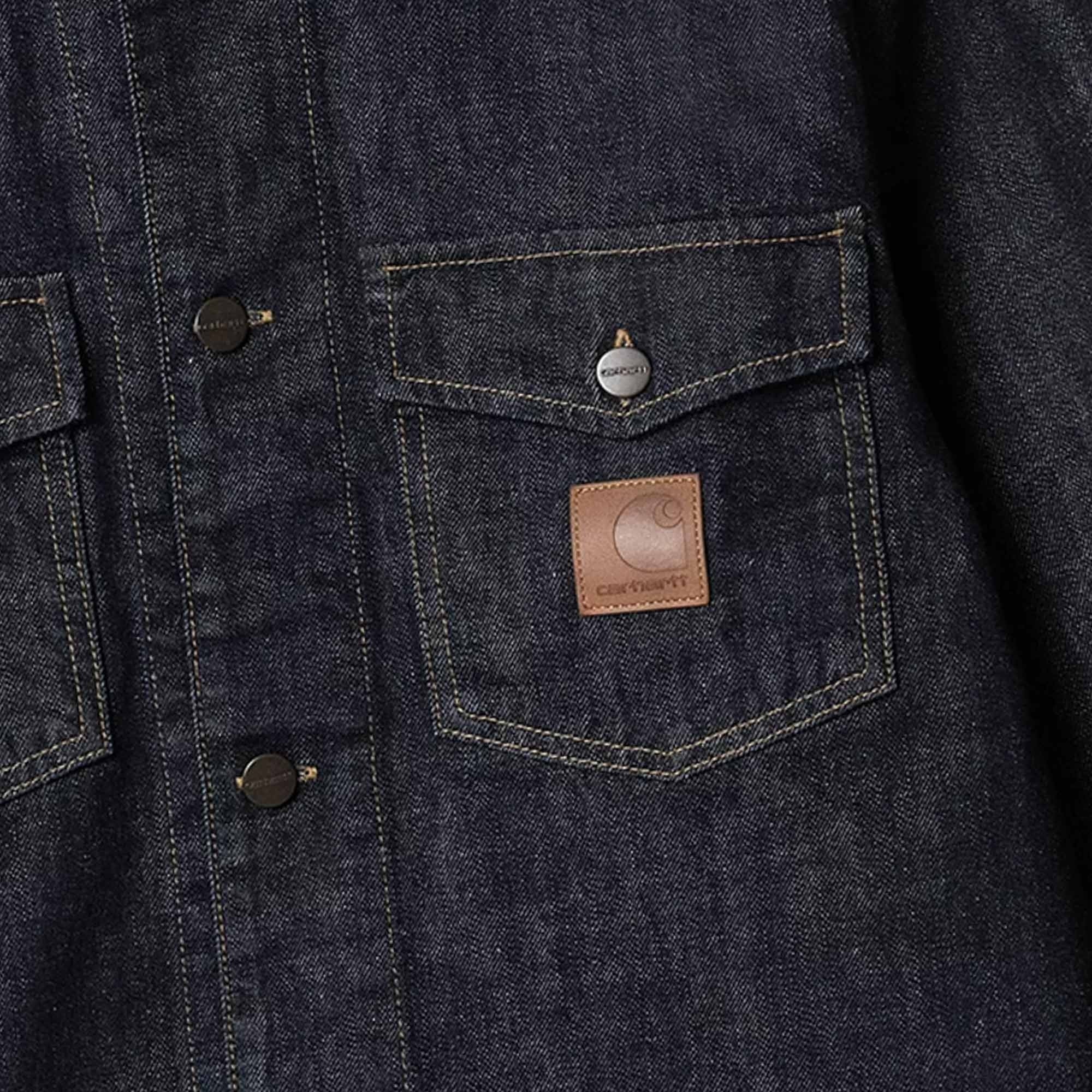 Carhartt WIP Lincoln Shirt Jac - Blue Rinsed