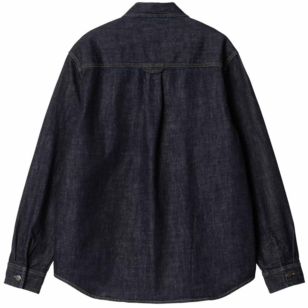 Carhartt WIP Lincoln Shirt Jac - Blue Rinsed