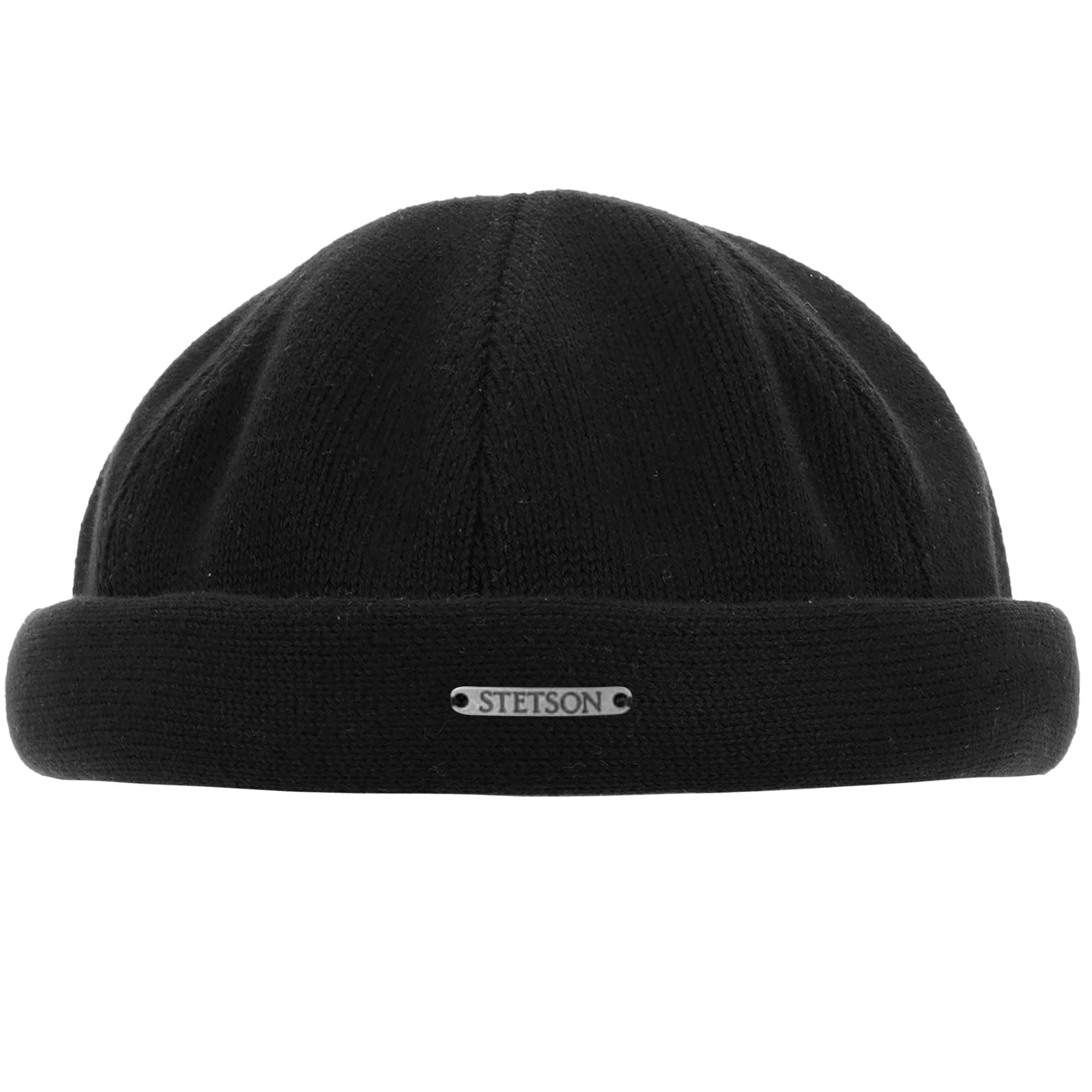 Stetson Hats Cotton Docker Beanie - Black