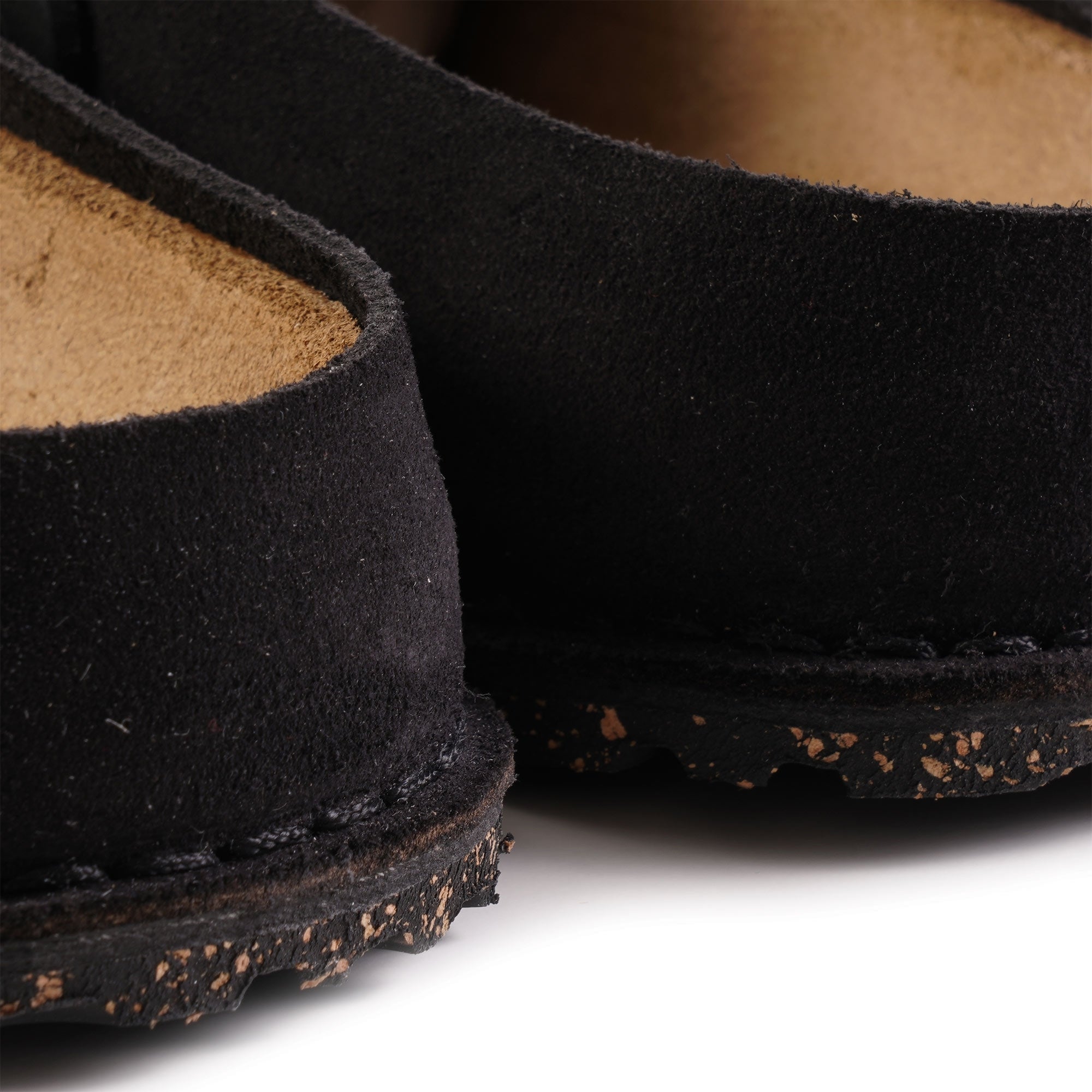 Birkenstock Lutry Premium Suede Leather - Black