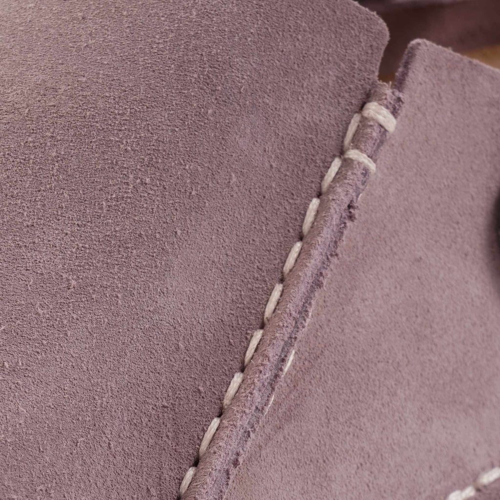 Birkenstock Womens Lutry Premium Suede Leather - Faded Purple