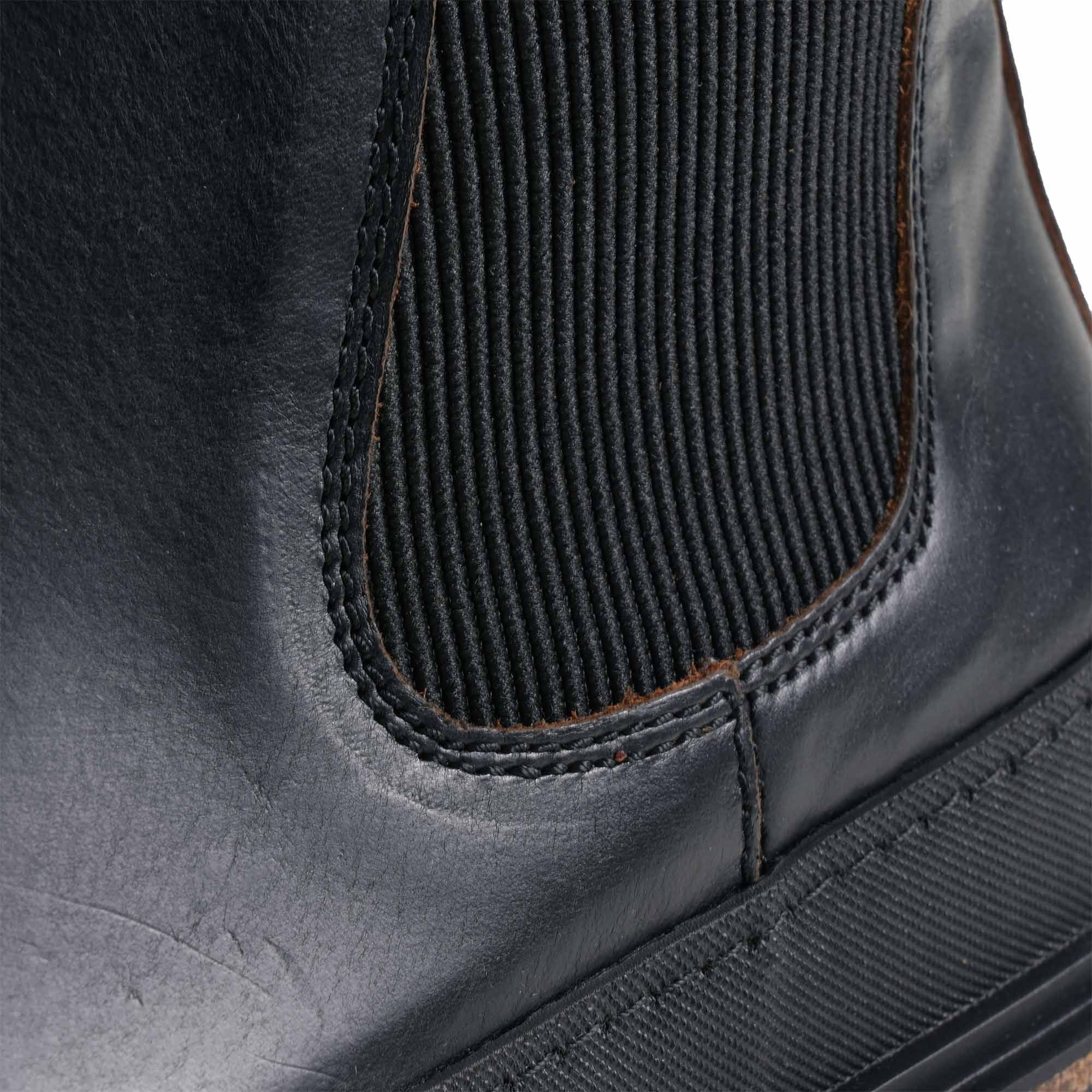 Birkenstock Prescott Slip On Oiled Leather - Black