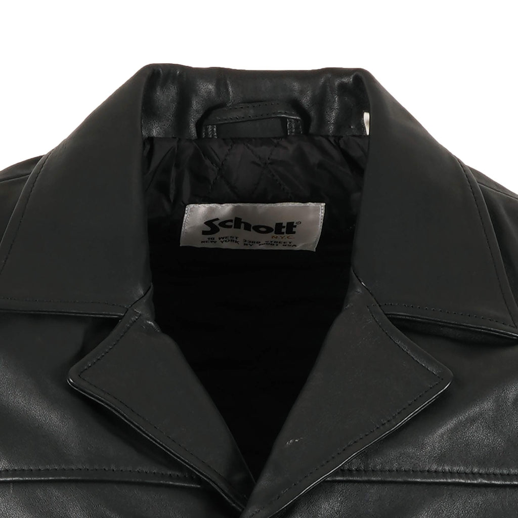 Schott NYC Leather Jacket - Black