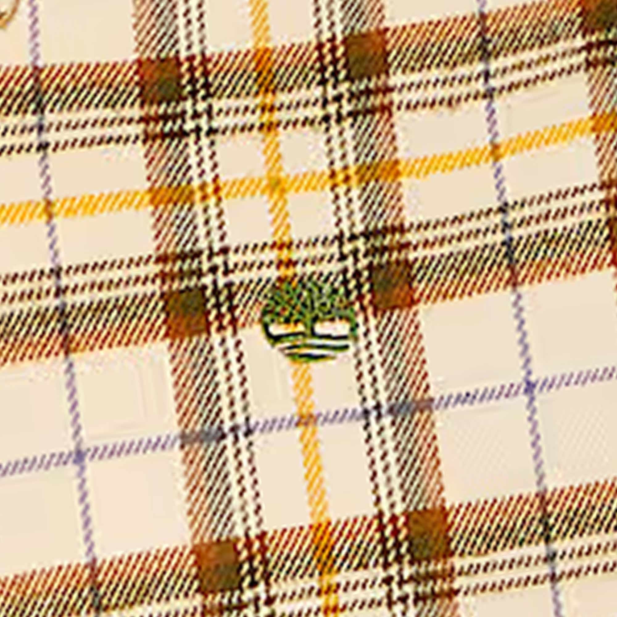 Timberland Midweight Flannel Check Shirt - Beige