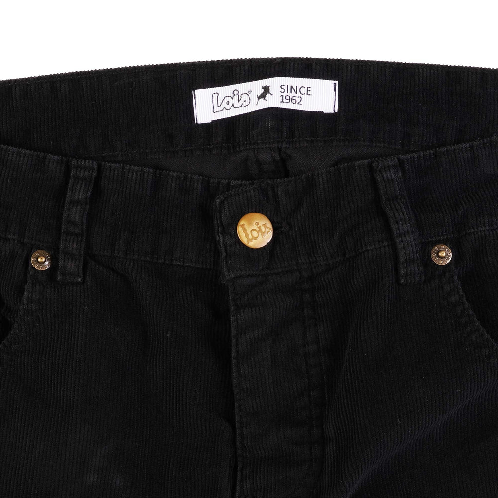 Sierra Thin Corduroy Trousers - Black