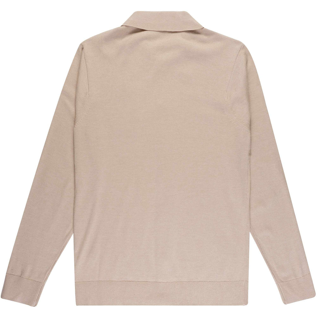Gabicci Vintage Azima Polo Cardigan - Granola