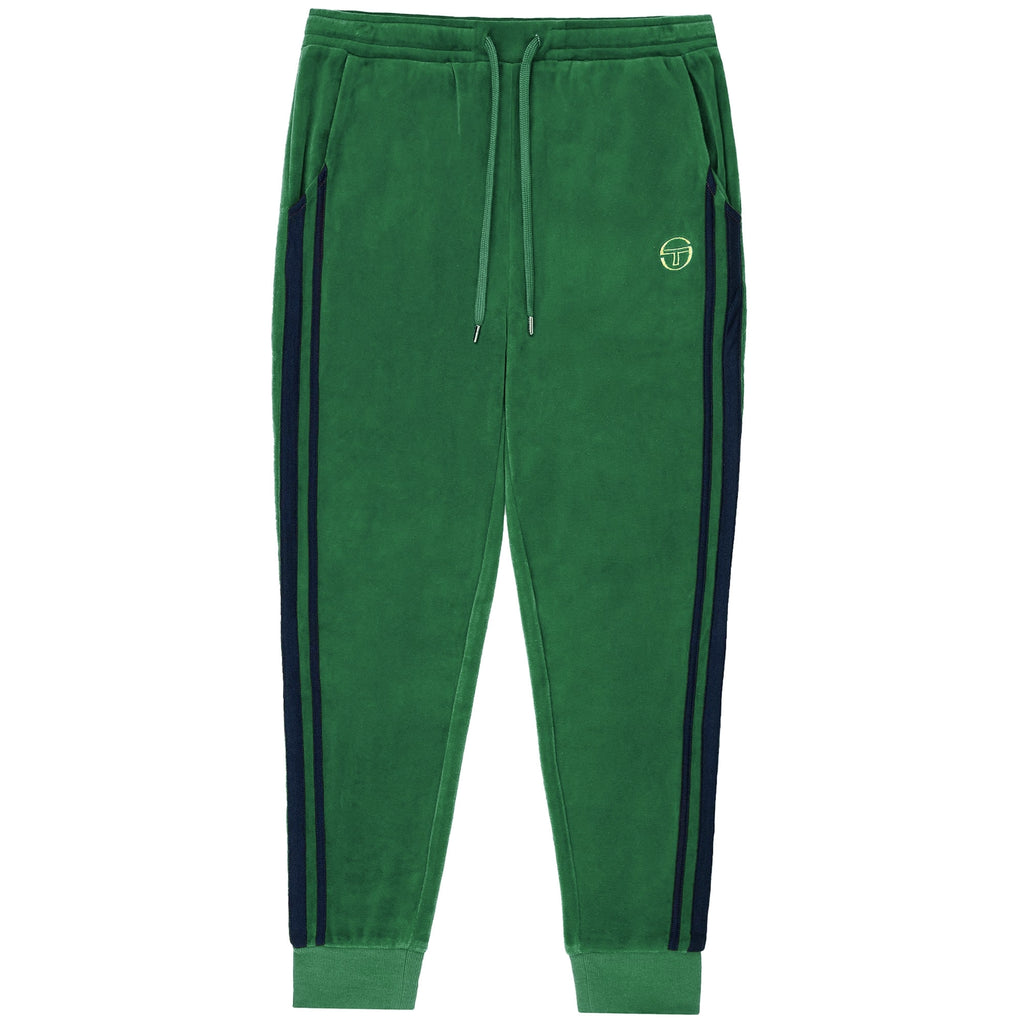 Sergio Tacchini Damarindo Velour Track Pants - Rainforest