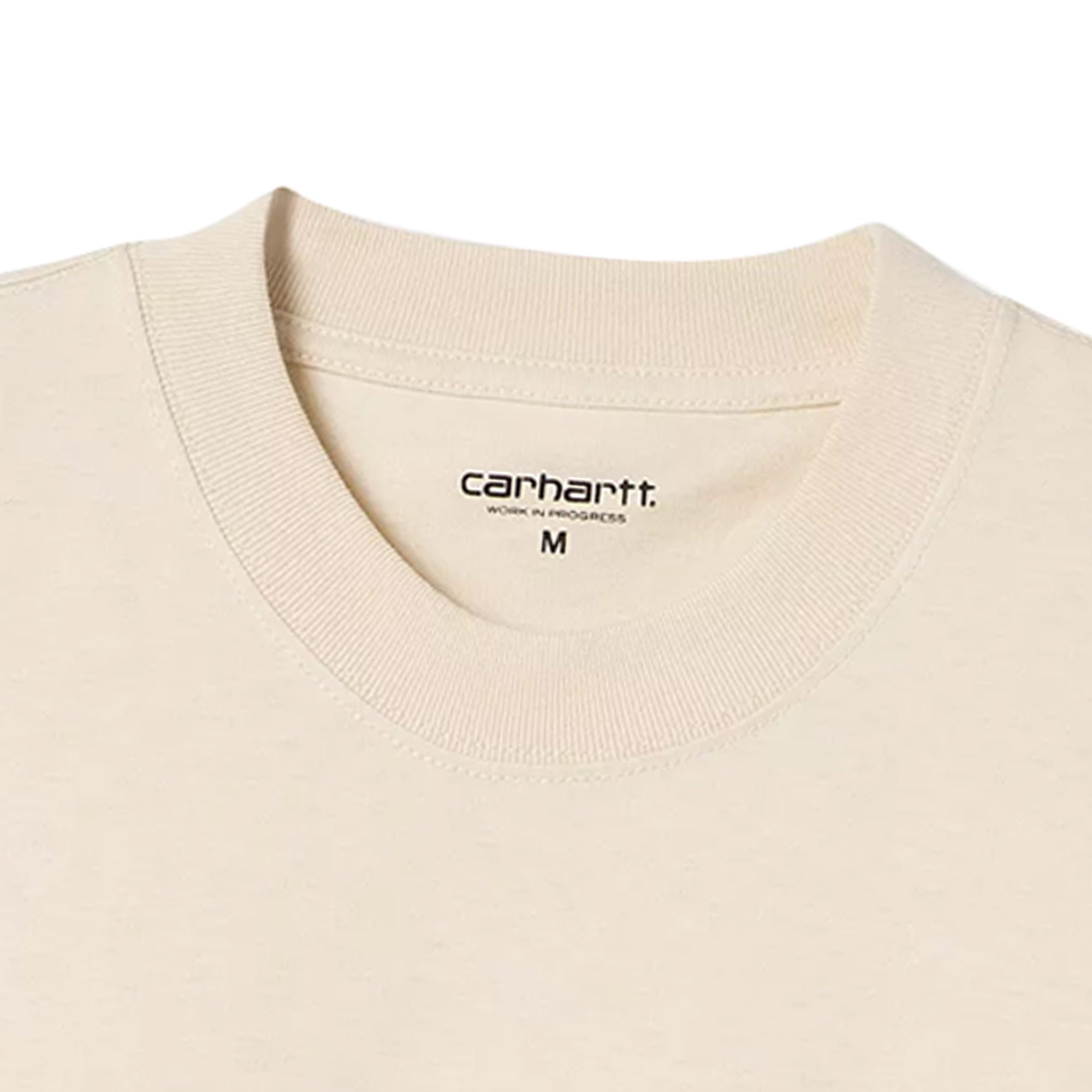 Carhartt WIP Short Sleeve Eldon Pocket T-Shirt - Off White