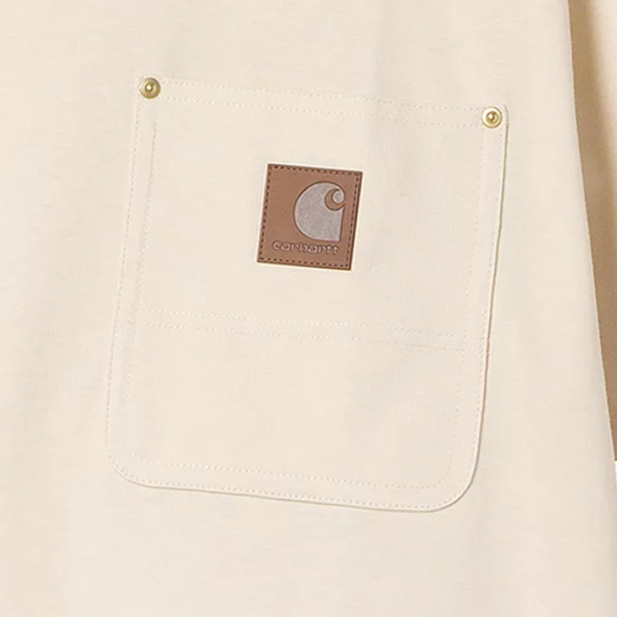 Carhartt WIP Short Sleeve Eldon Pocket T-Shirt - Off White