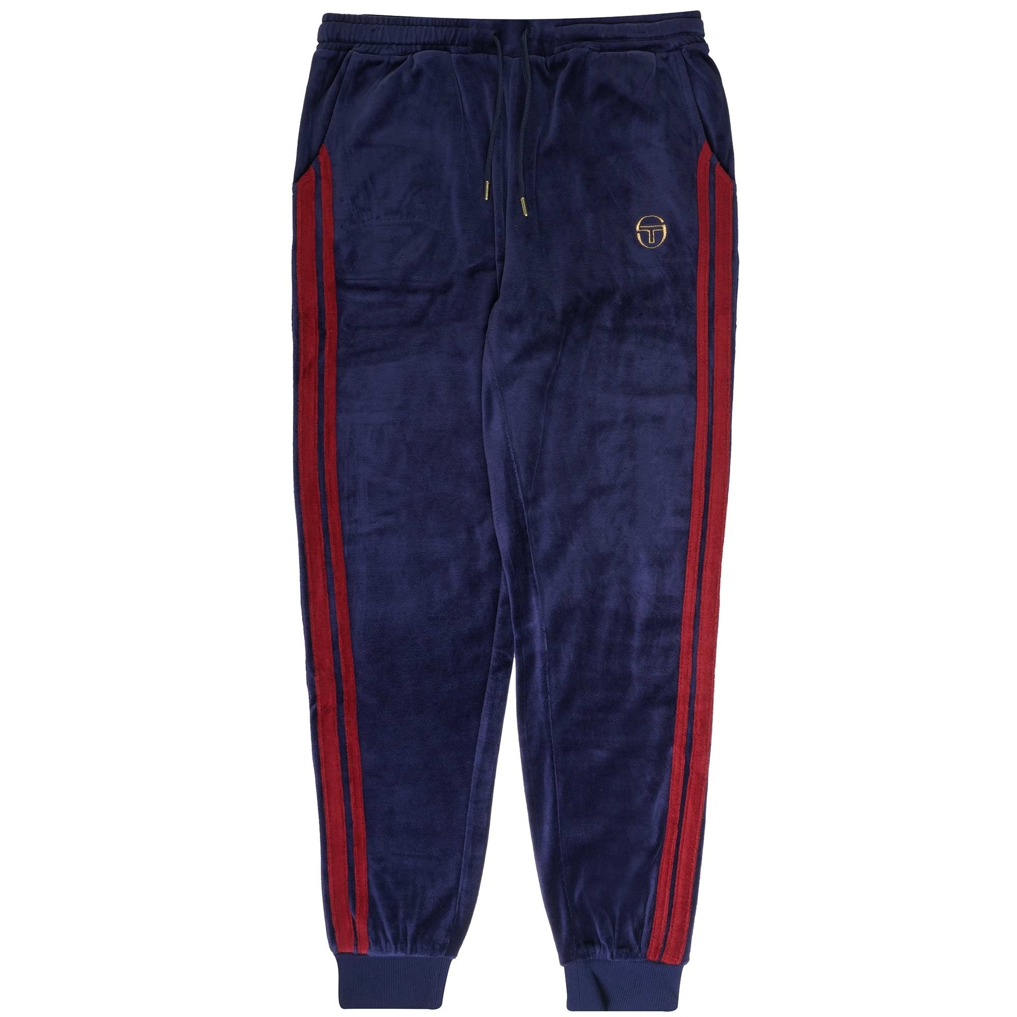 Sergio Tacchini Damarindo Velour Track Pants - Maritime