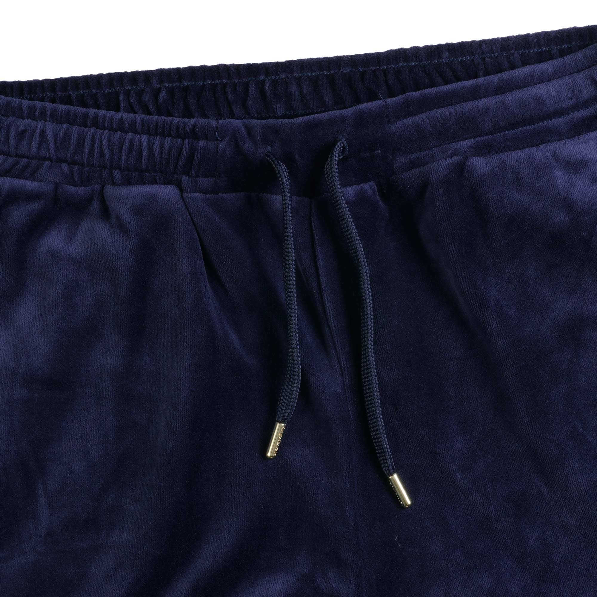 Sergio Tacchini Damarindo Velour Track Pants - Maritime