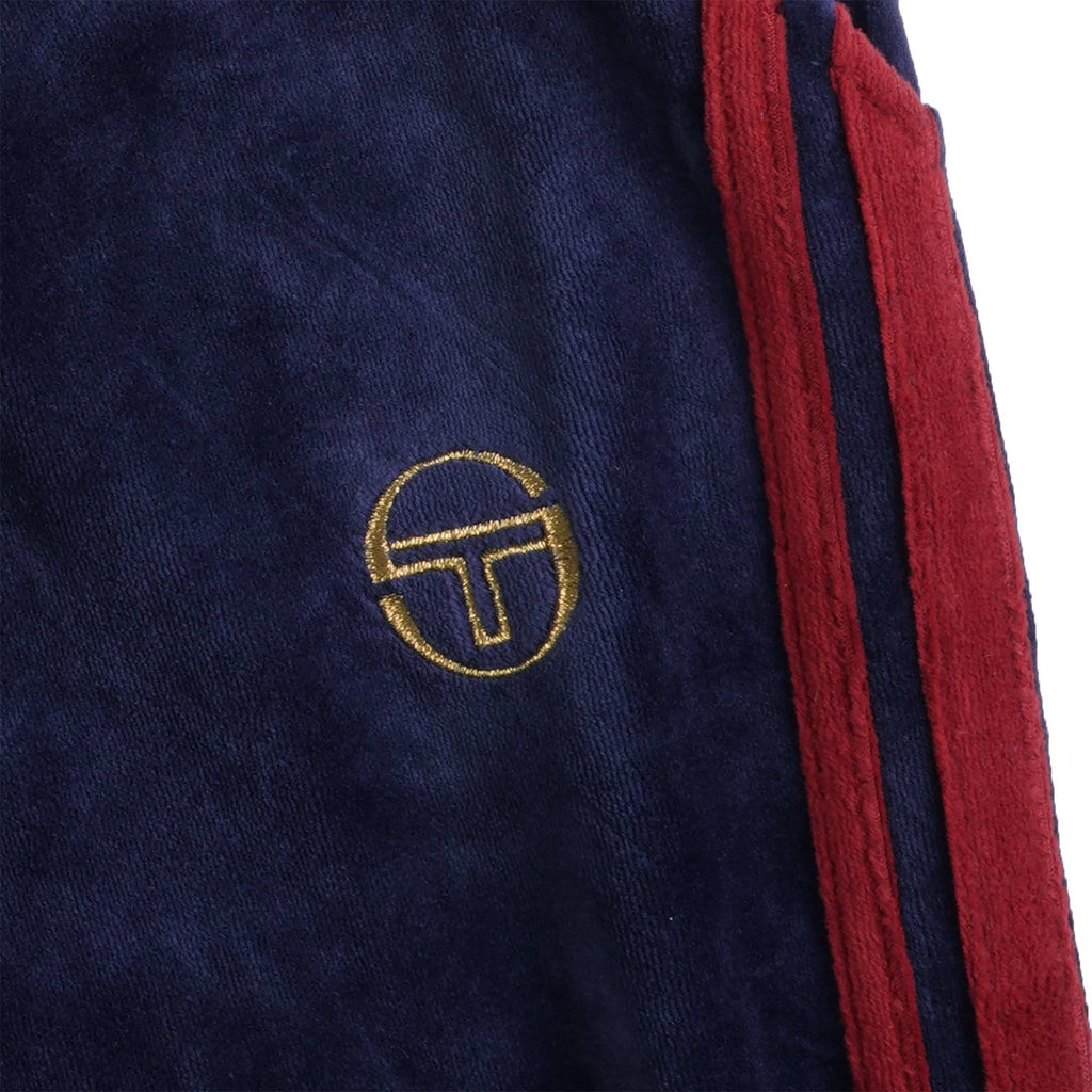 Sergio Tacchini Damarindo Velour Track Pants - Maritime