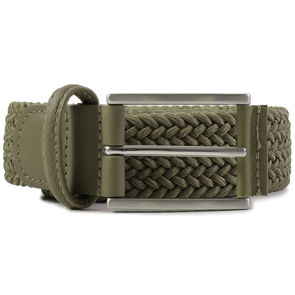 Anderson's Belts Woven Belt - Khaki