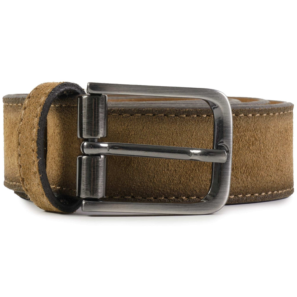 Suede Belt - Tan Brown