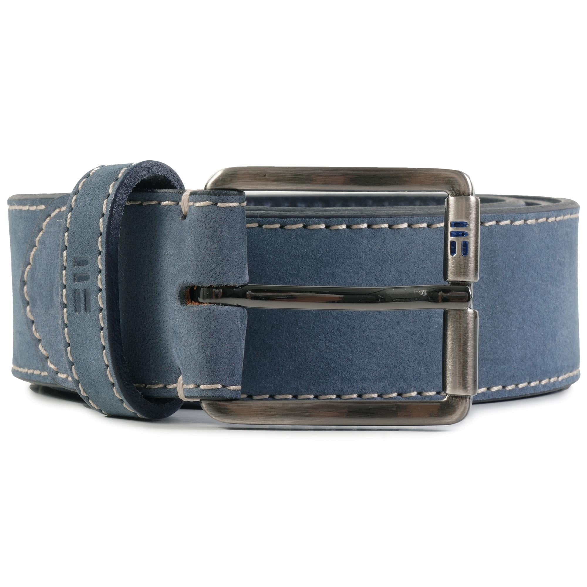 Suede Belt - Blue