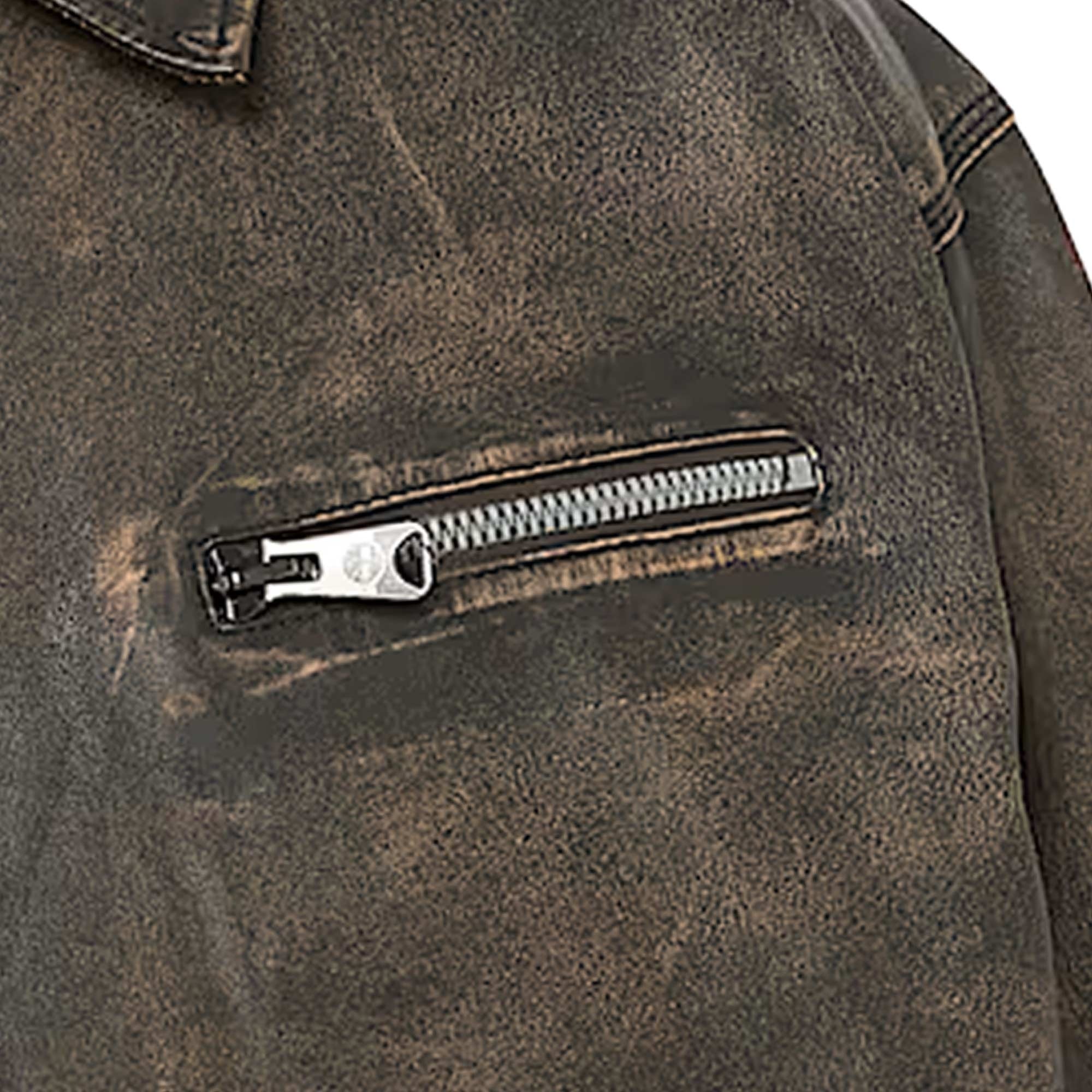Timberland Strafford Leather Bomber Jacket - Brown – Dandy Fellow