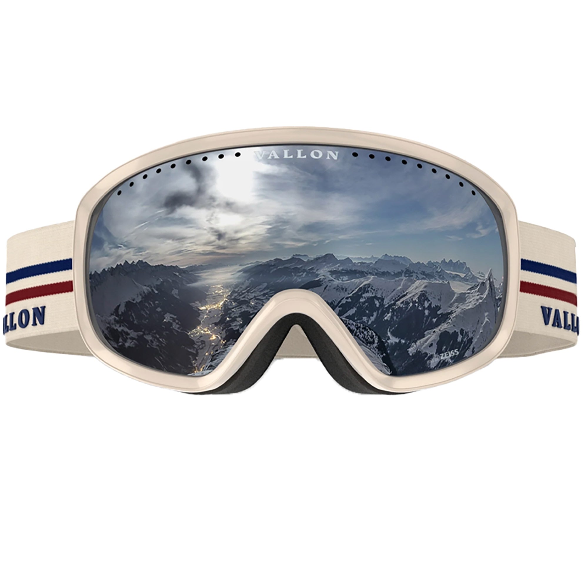 Vallon Sunglasses Freebirds Ski Goggles - Off White