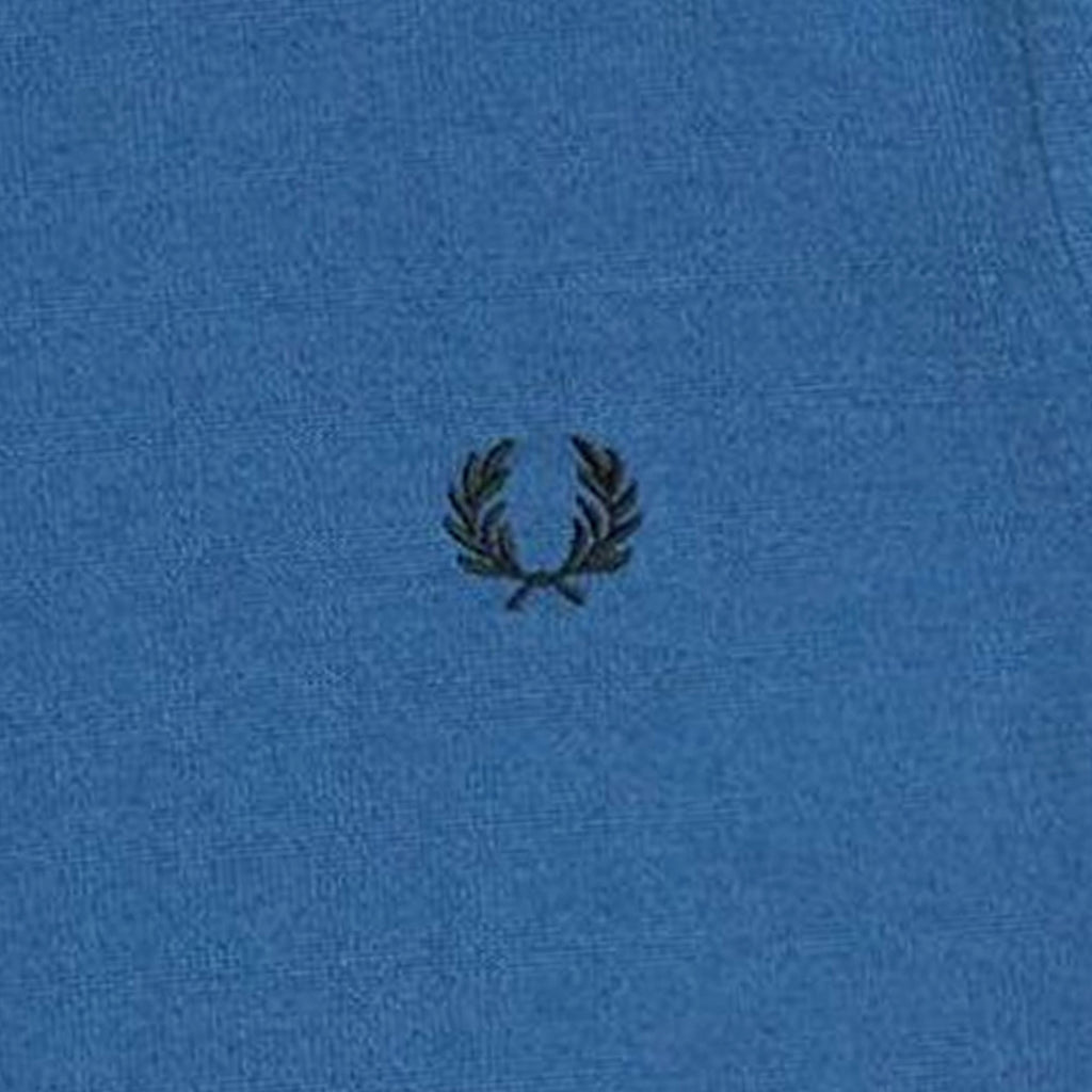Fred Perry Classic Knitted Shirt - Midnight Blue