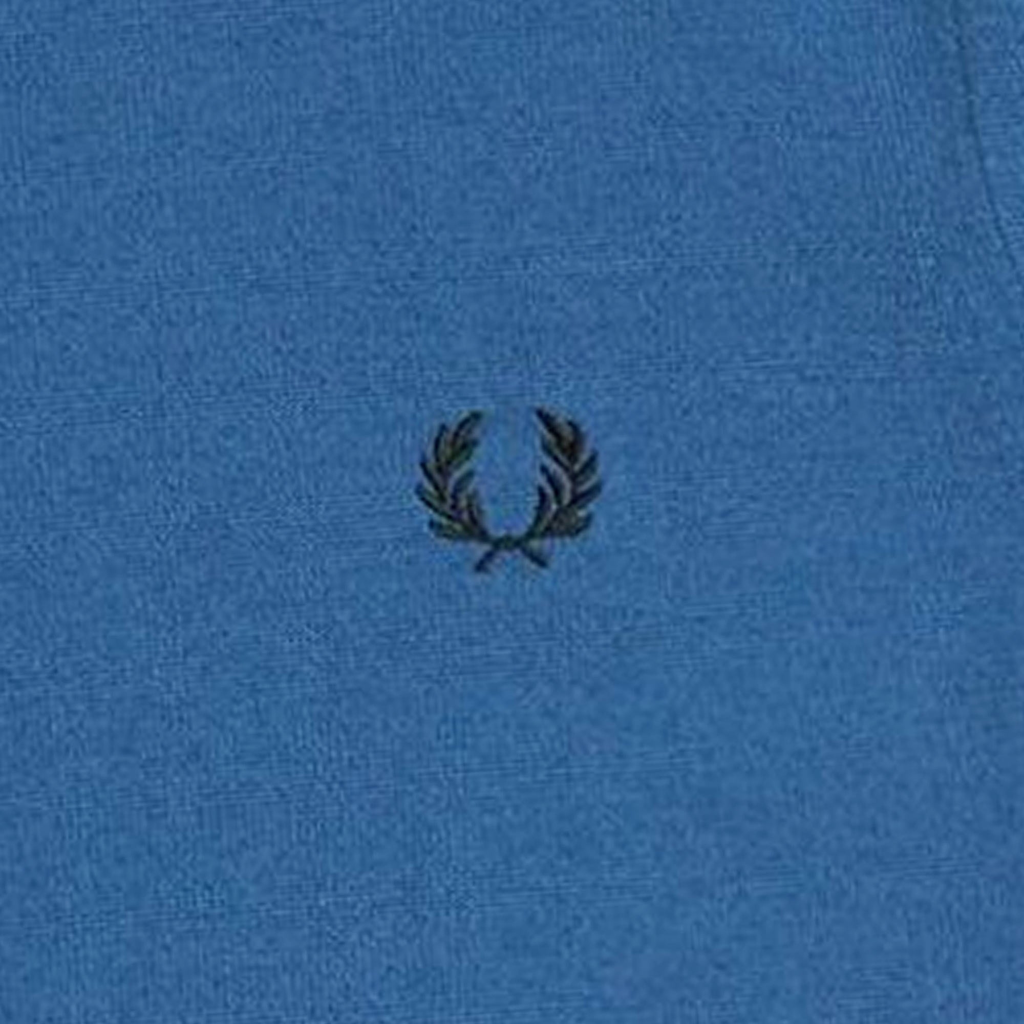 Fred Perry Classic Knitted Shirt - Midnight Blue