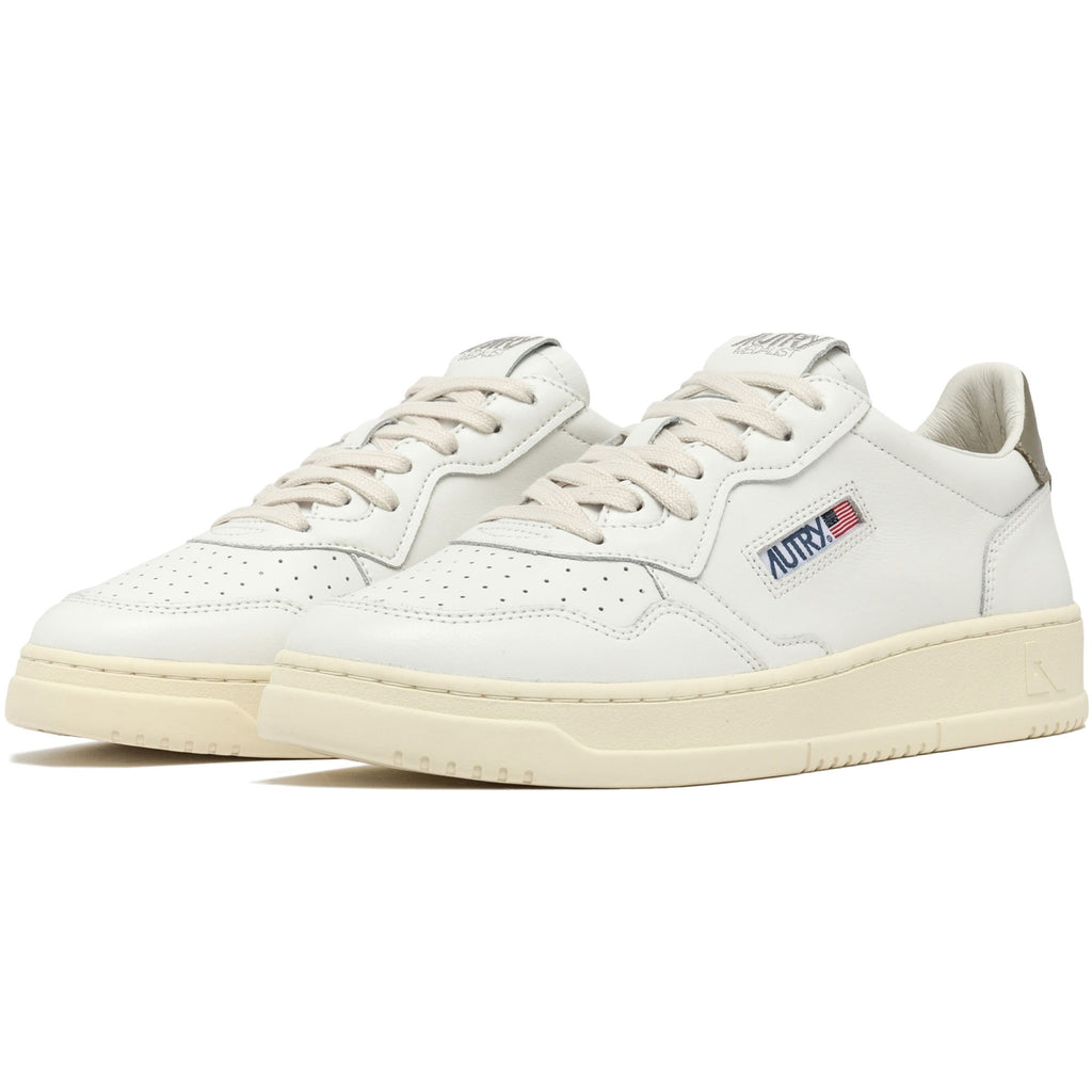 Autry Medalist Low Sneakers Leather - White and Covert