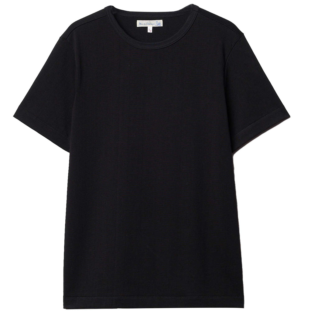 Merz b Schwanen 2M15 Sturdy Jersey T-Shirt - Black