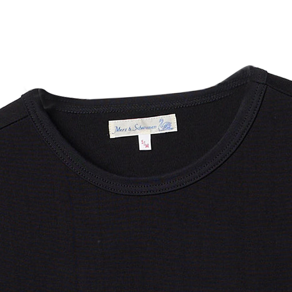 Merz b Schwanen 2M15 Sturdy Jersey T-Shirt - Black