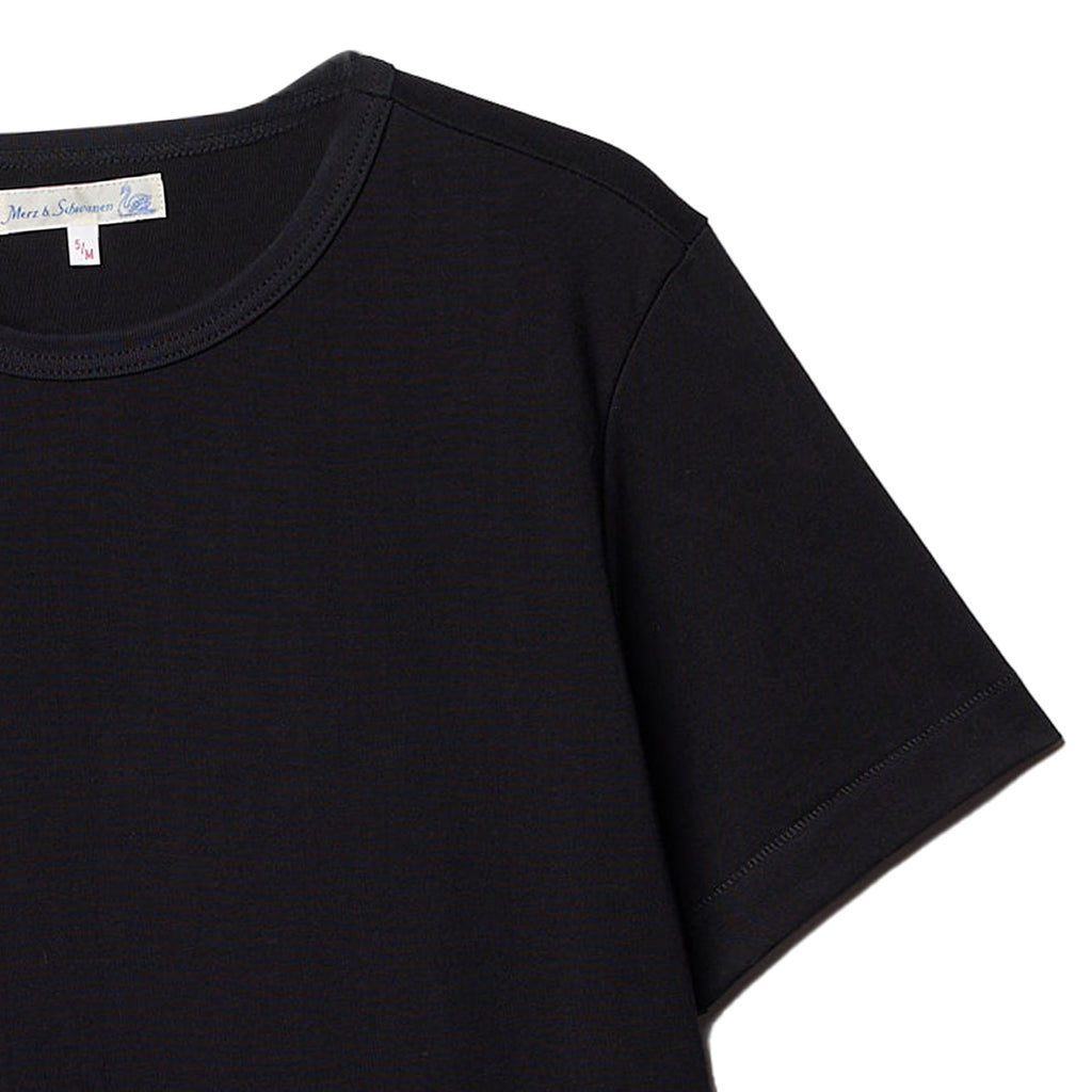 Merz b Schwanen 2M15 Sturdy Jersey T-Shirt - Black