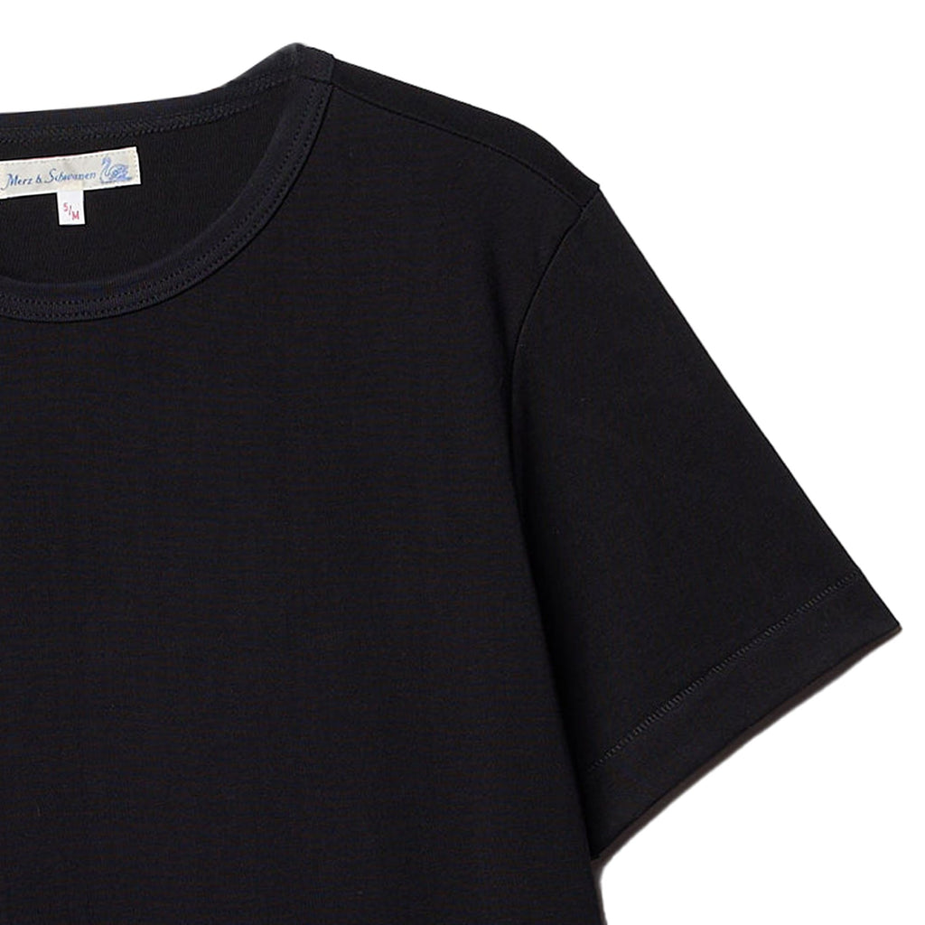 Merz b Schwanen 2M15 Sturdy Jersey T-Shirt - Black